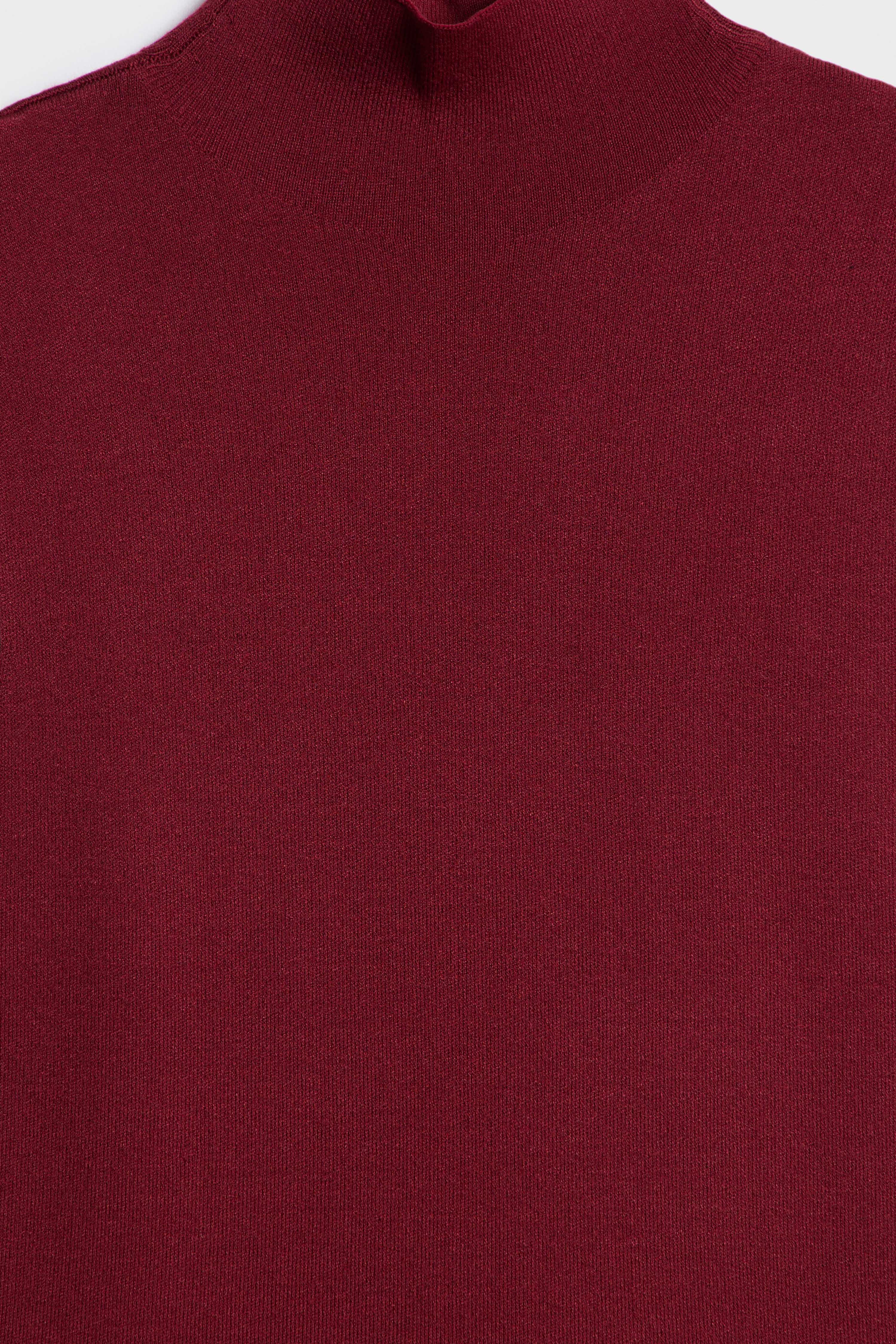 KNIT DRESS WITH HIGH NECK - Image 7