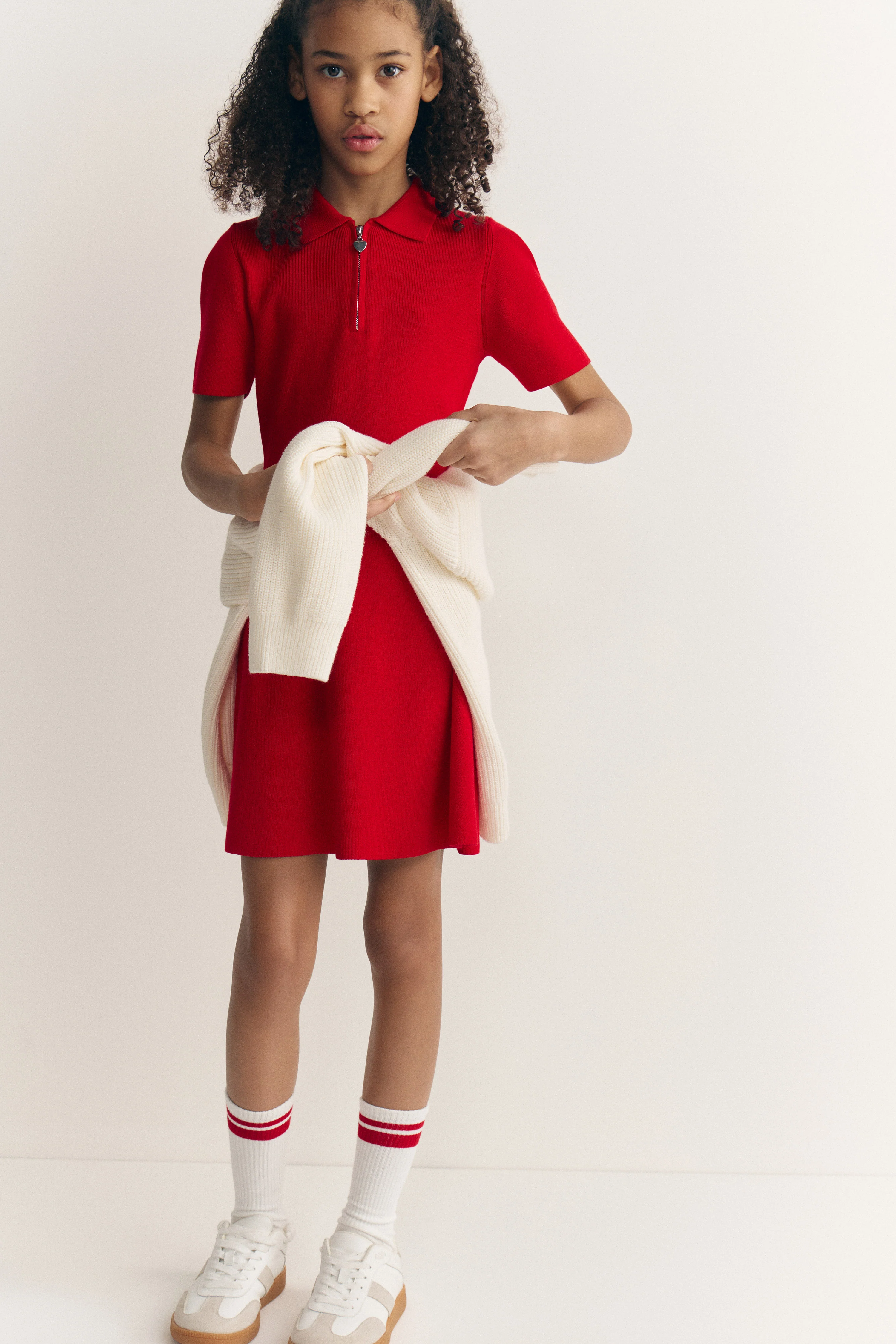 KNIT VISCOSE DRESS - Image 3