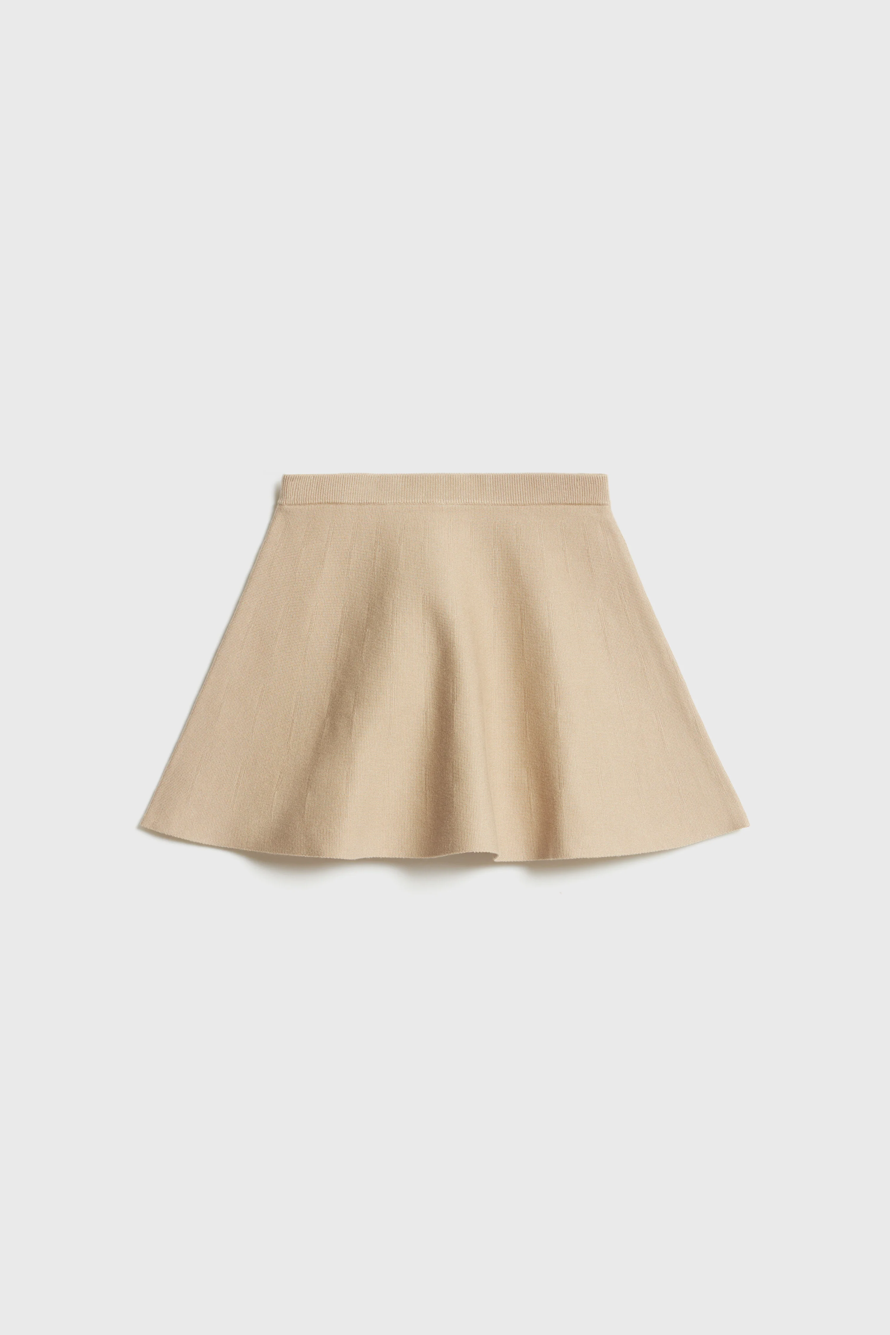 KNIT VISCOSE SKIRT - Image 3