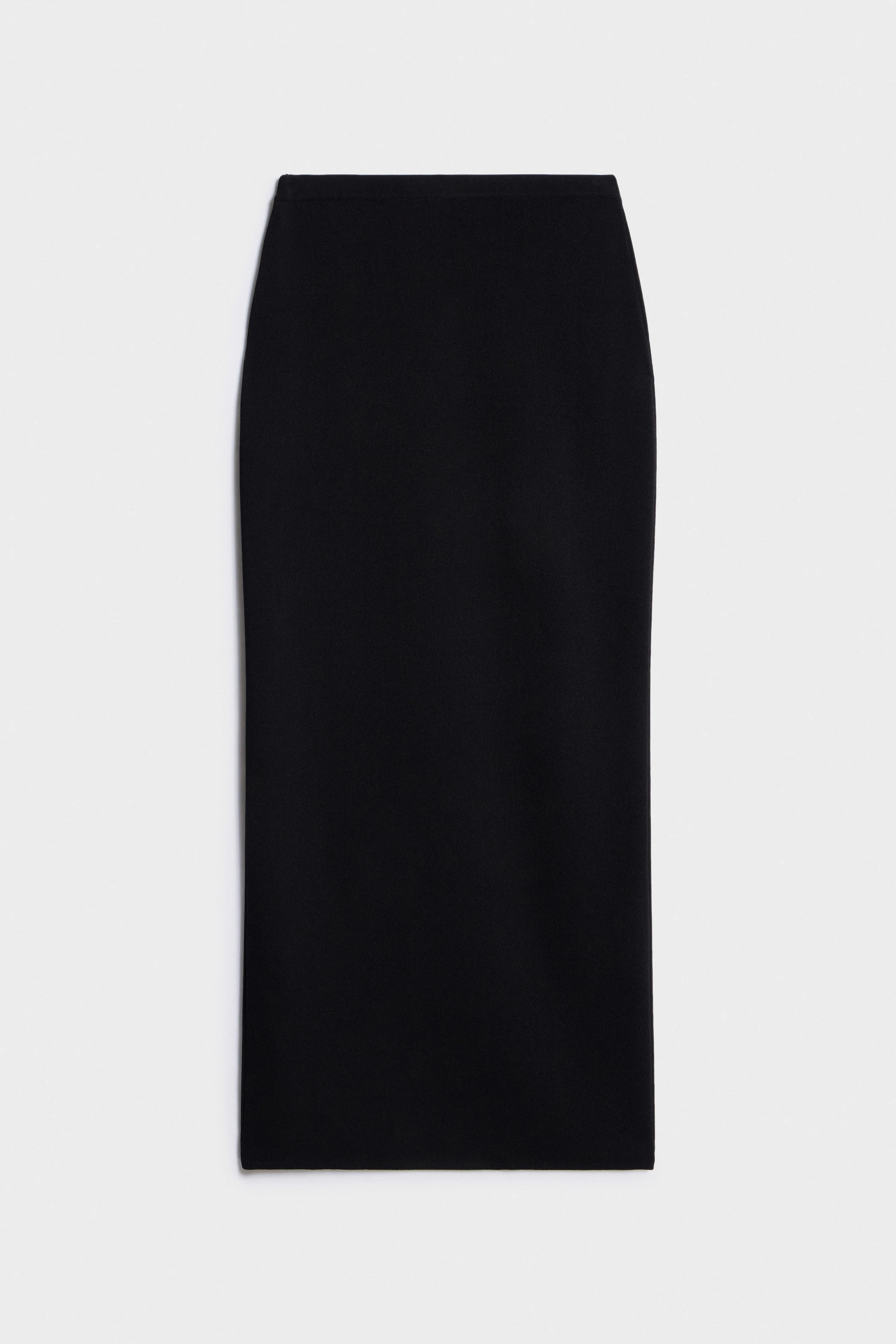 KNITTED CUT-OUT FRONT SKIRT - Image 7