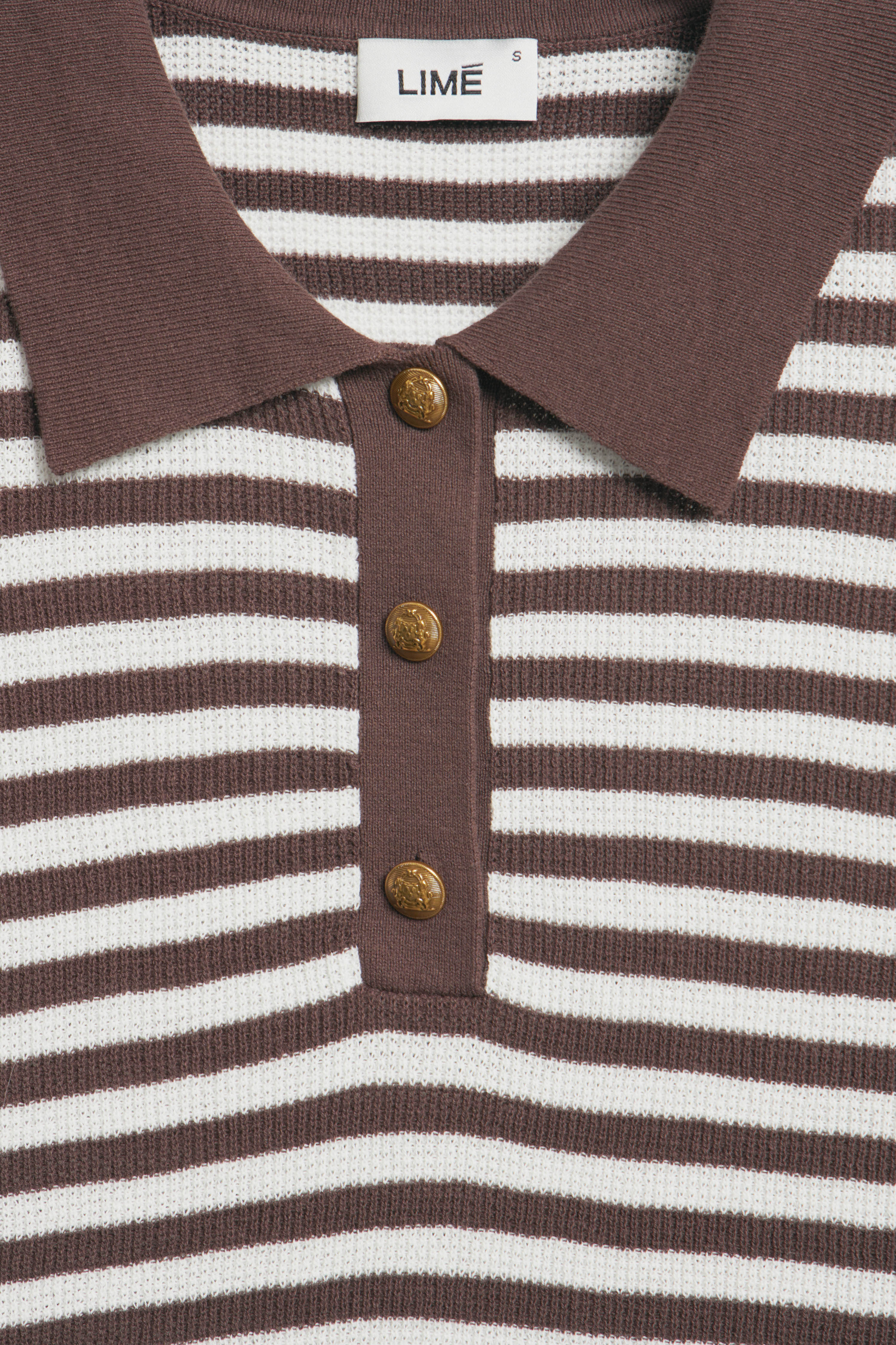 KNITTED INTARSIA MOTIF POLO JUMPER - Image 7