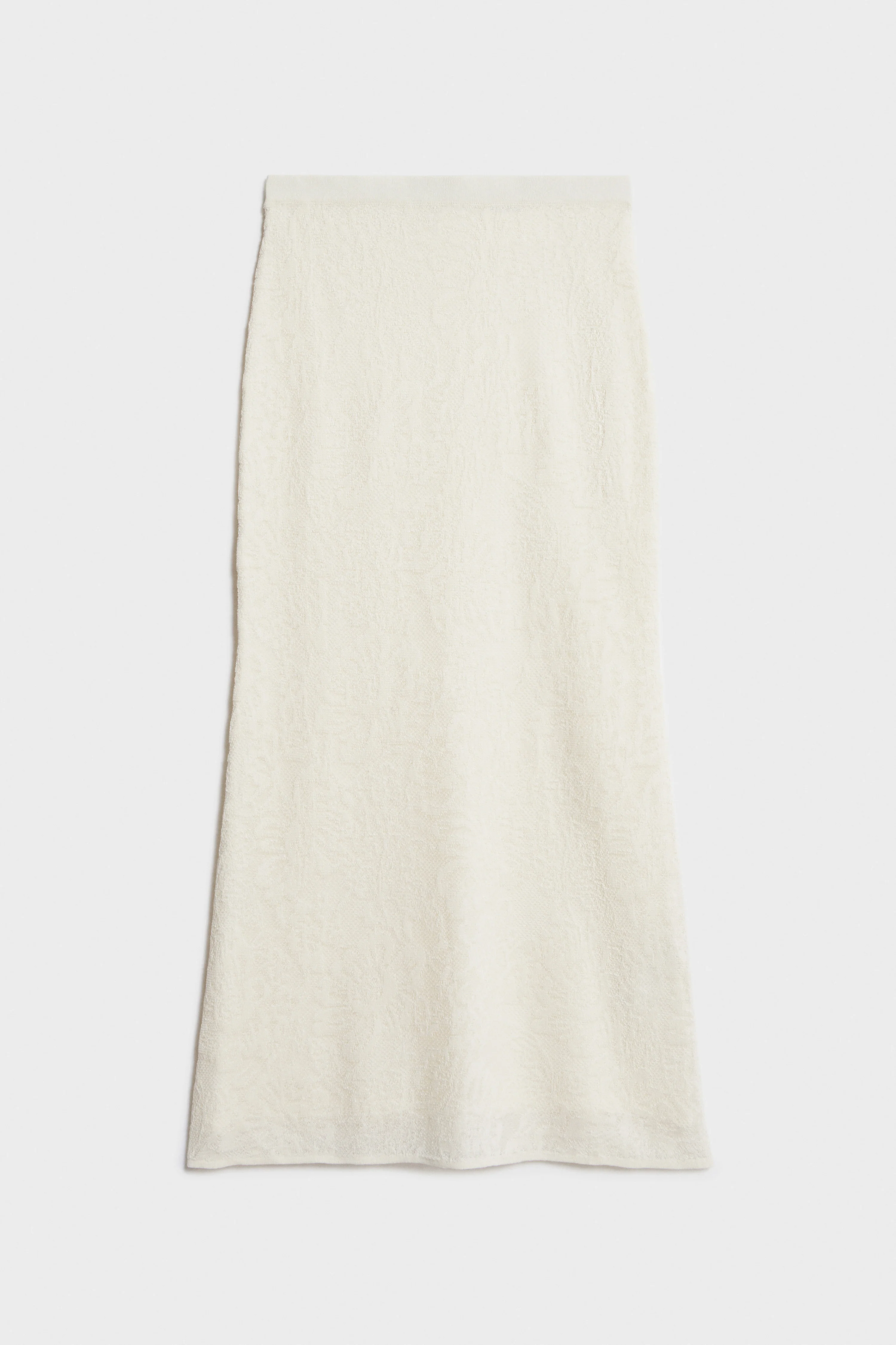 KNITTED LYOCELL-BLEND MIDI SKIRT - Image 5
