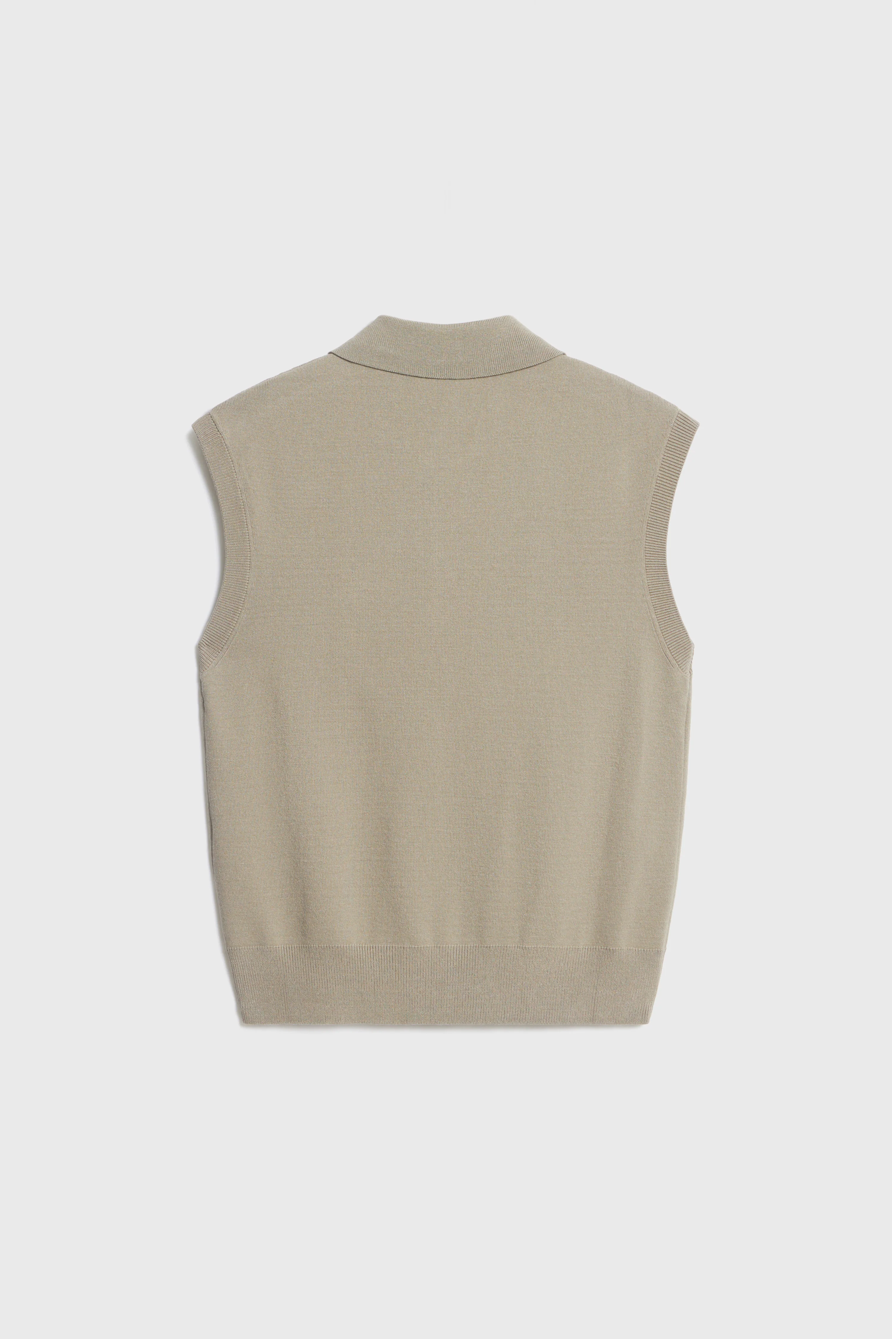 KNITTED POLO TOP - Image 6