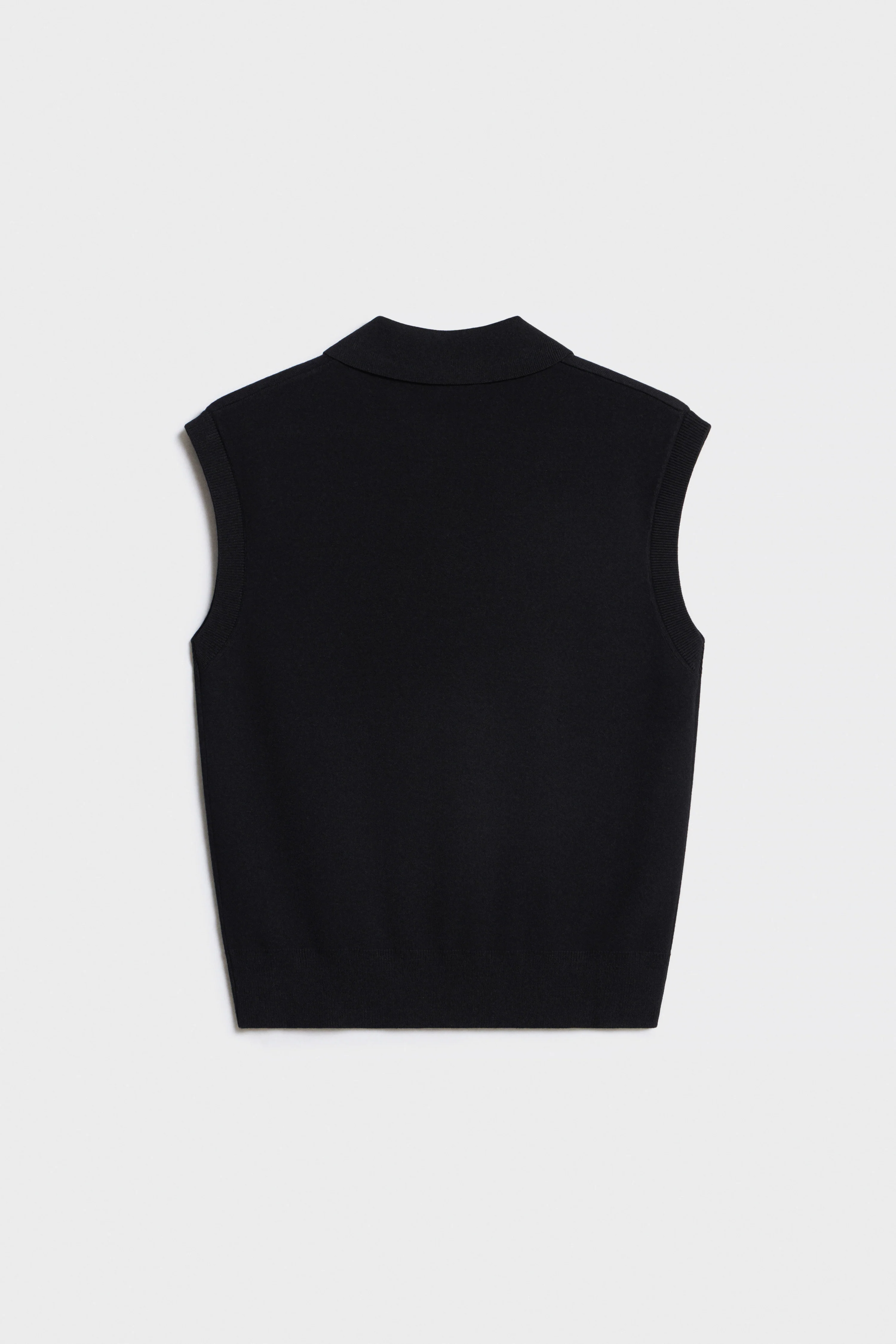 KNITTED POLO TOP - Image 6