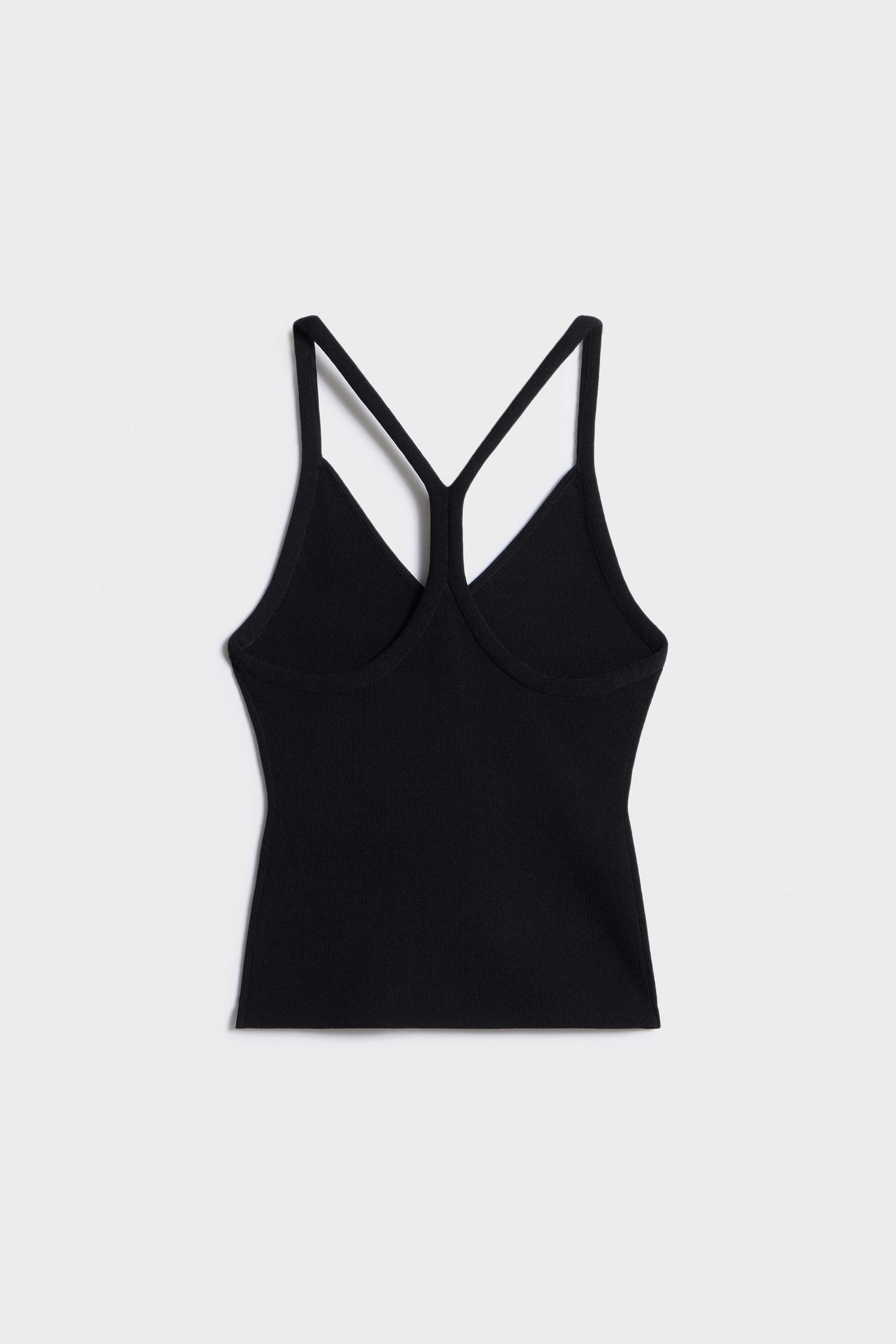 KNITTED STRAPPY TOP - Image 5