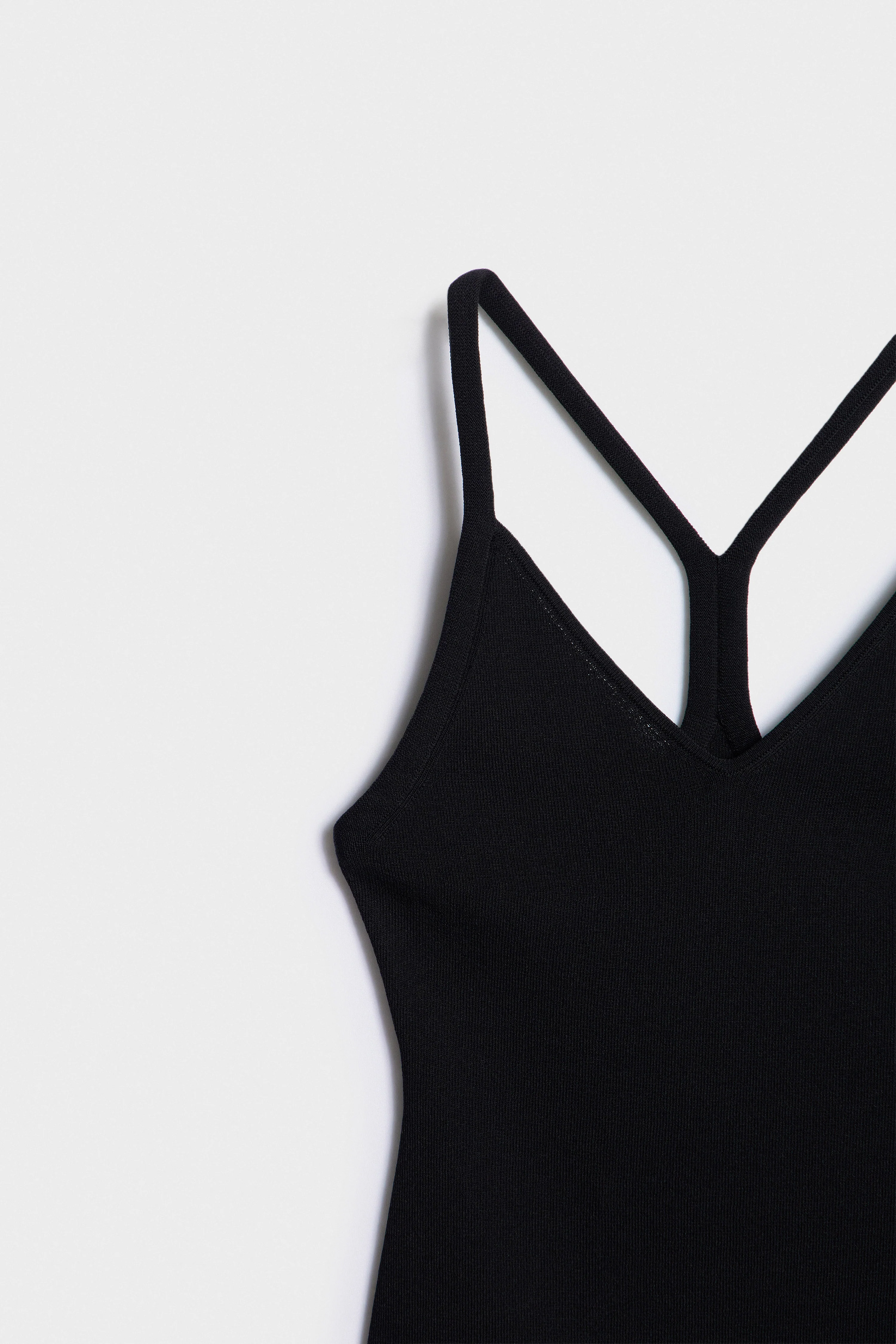 KNITTED STRAPPY TOP - Image 6