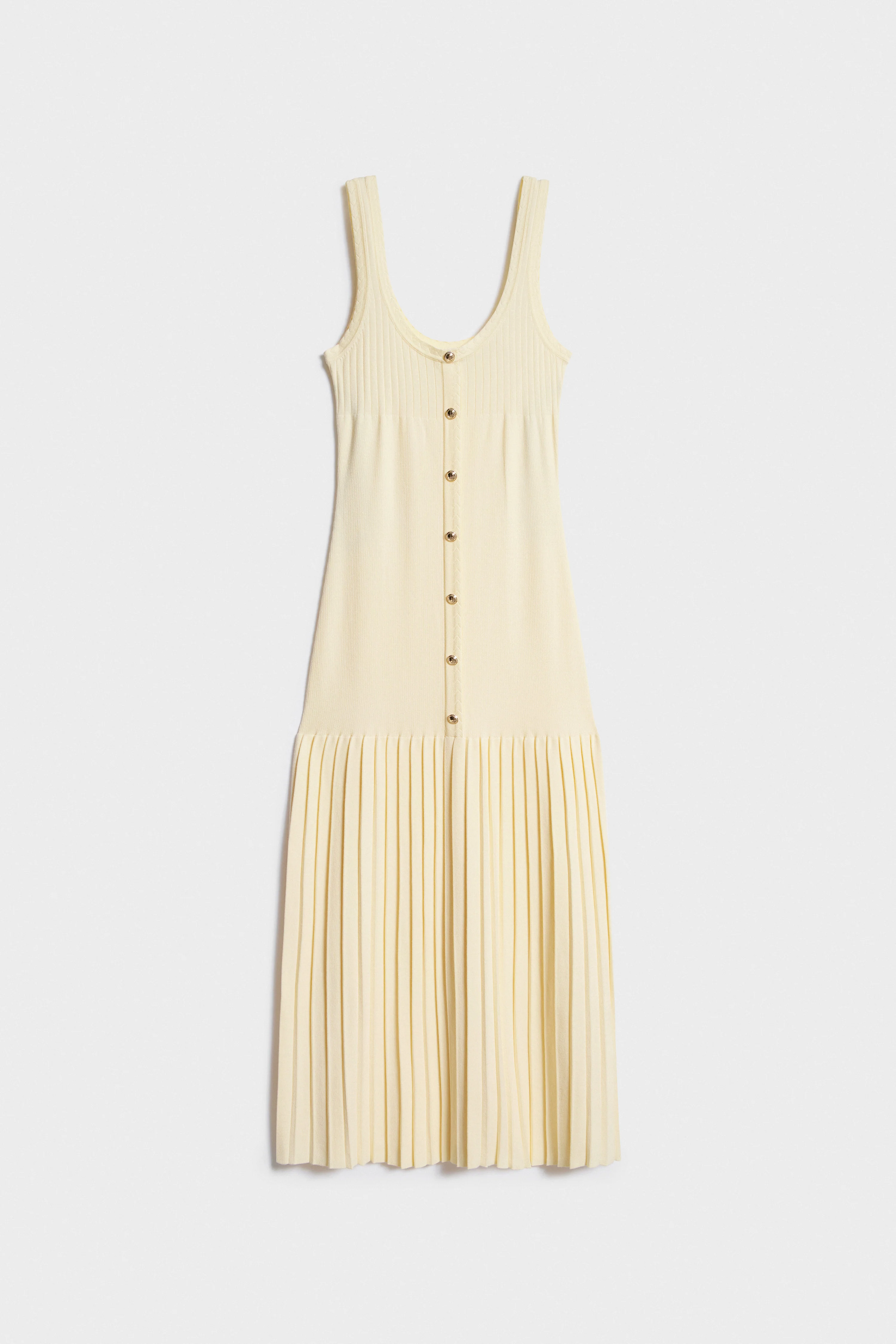 KNITTED VISCOSE DRESS - Image 5