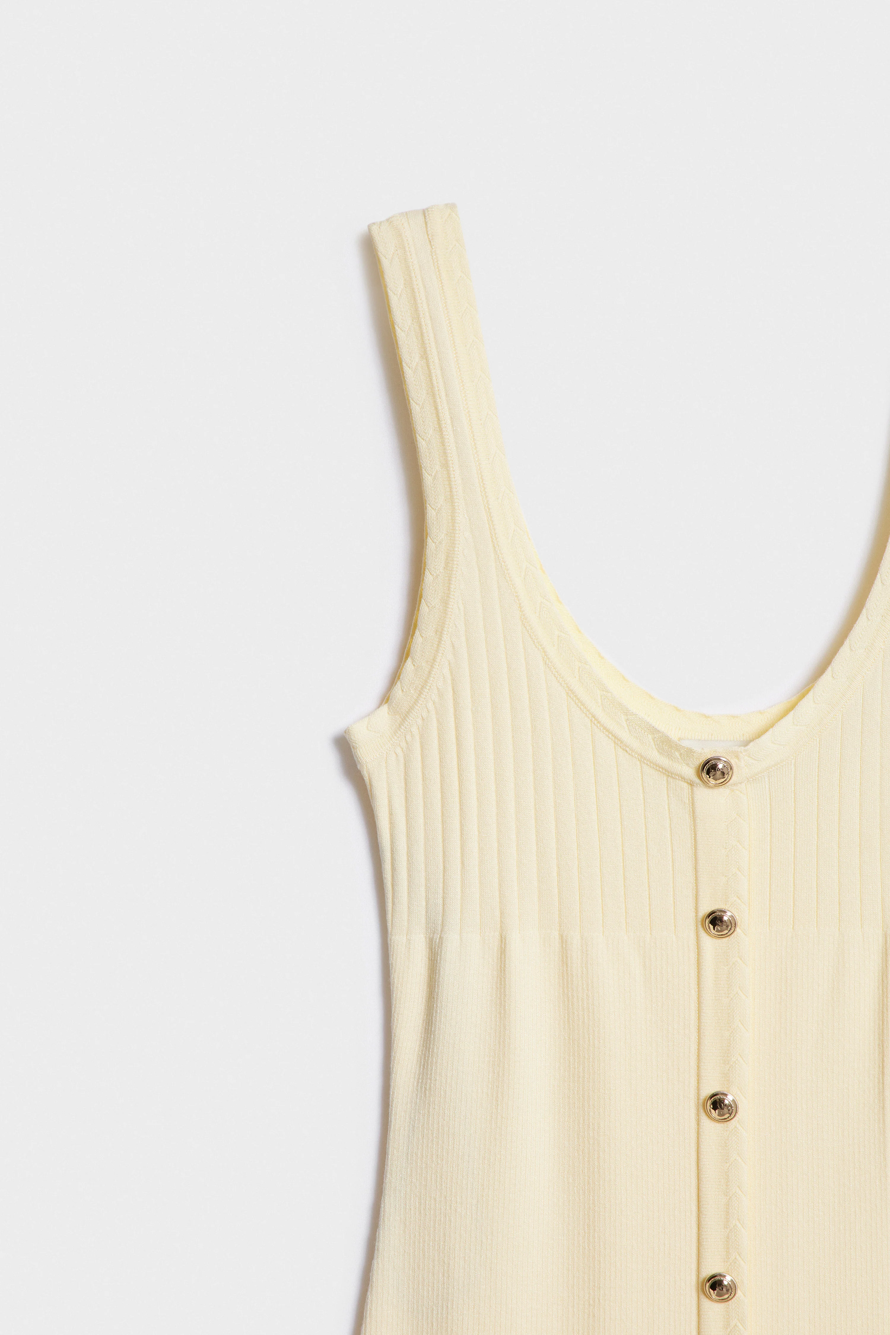 KNITTED VISCOSE DRESS - Image 7