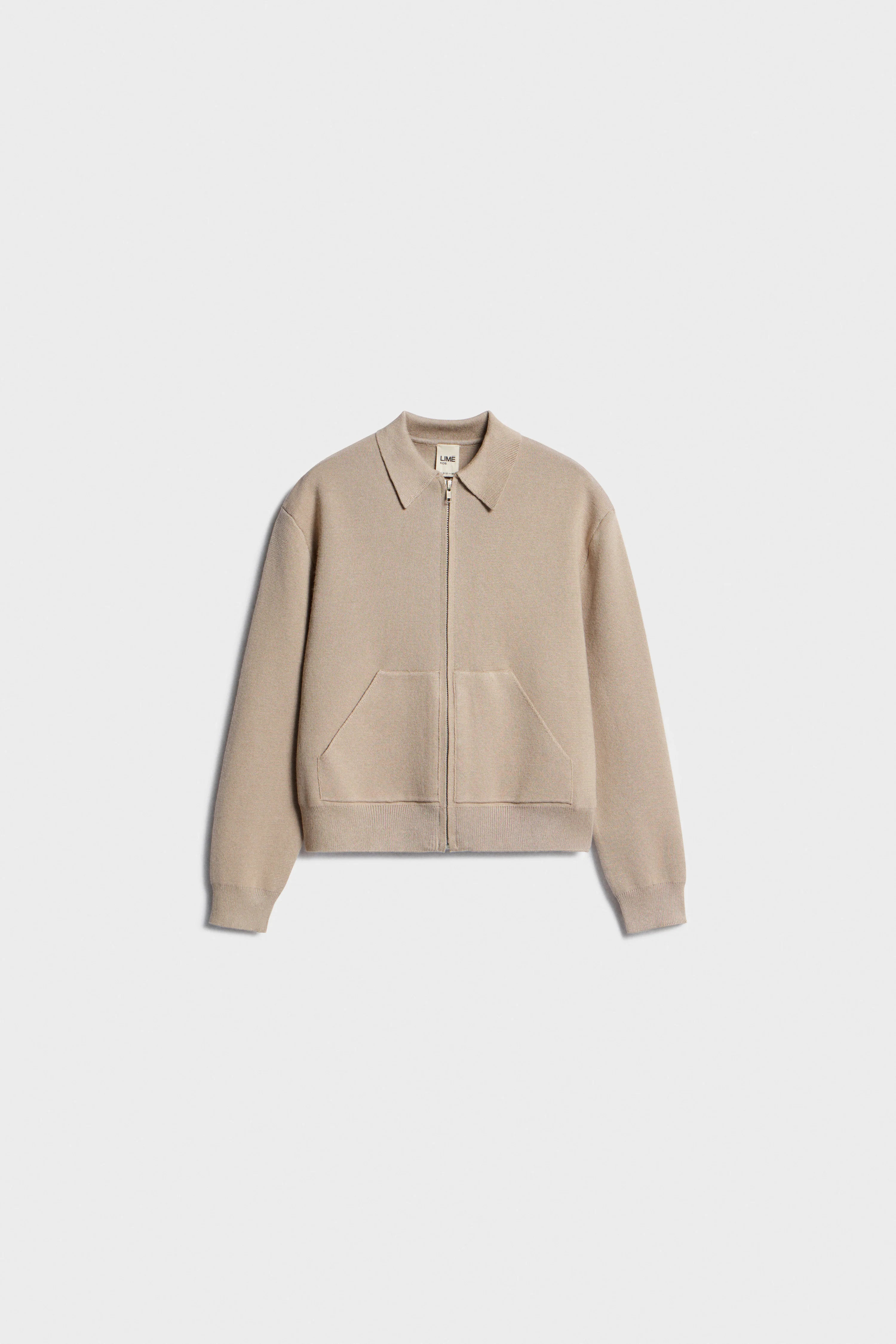 KNITTED ZIP CARDIGAN - Image 7