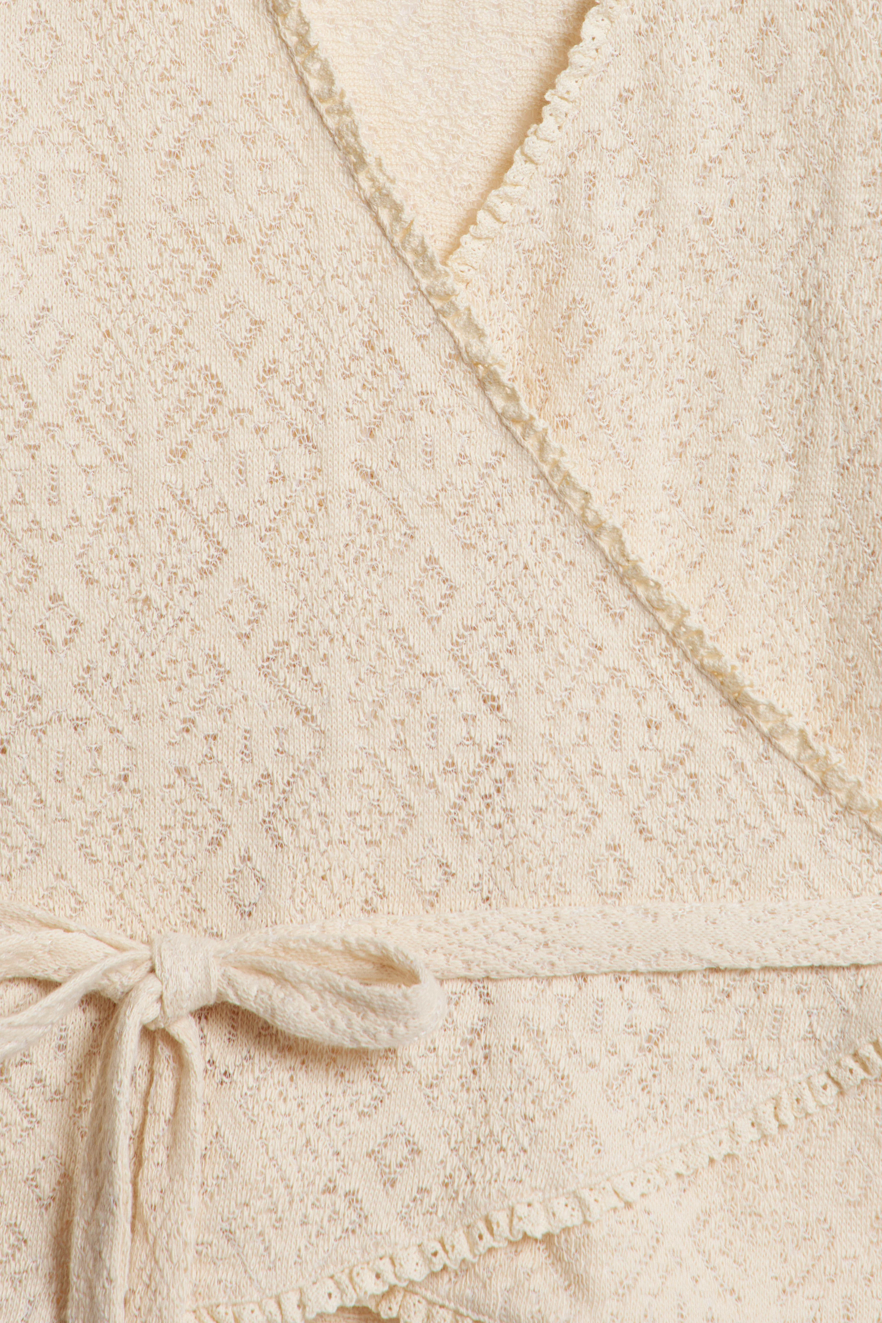 LACE JERSEY LONG-SLEEVED T-SHIRT - Image 6