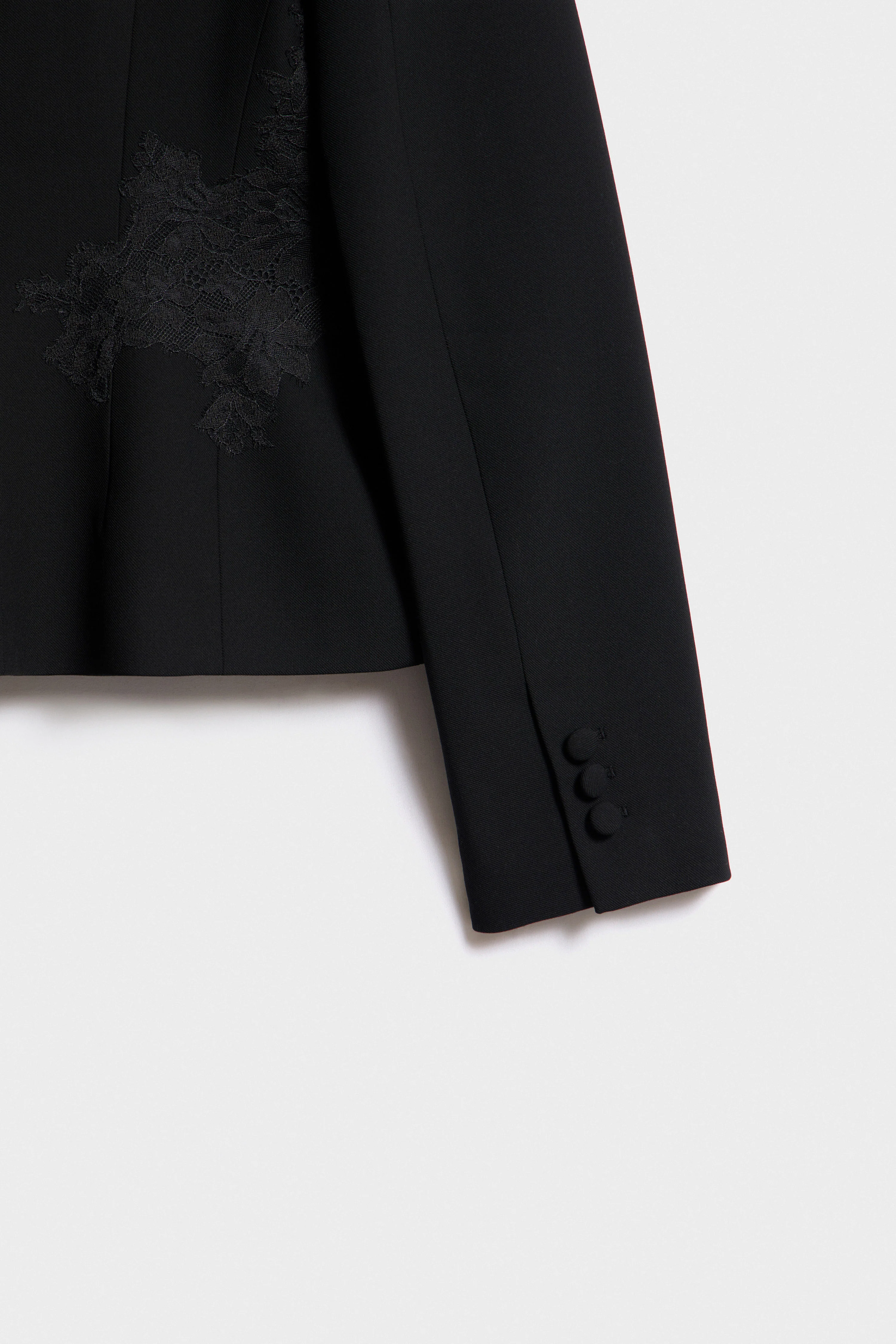 LACE-TRIMMED BLAZER - Image 8