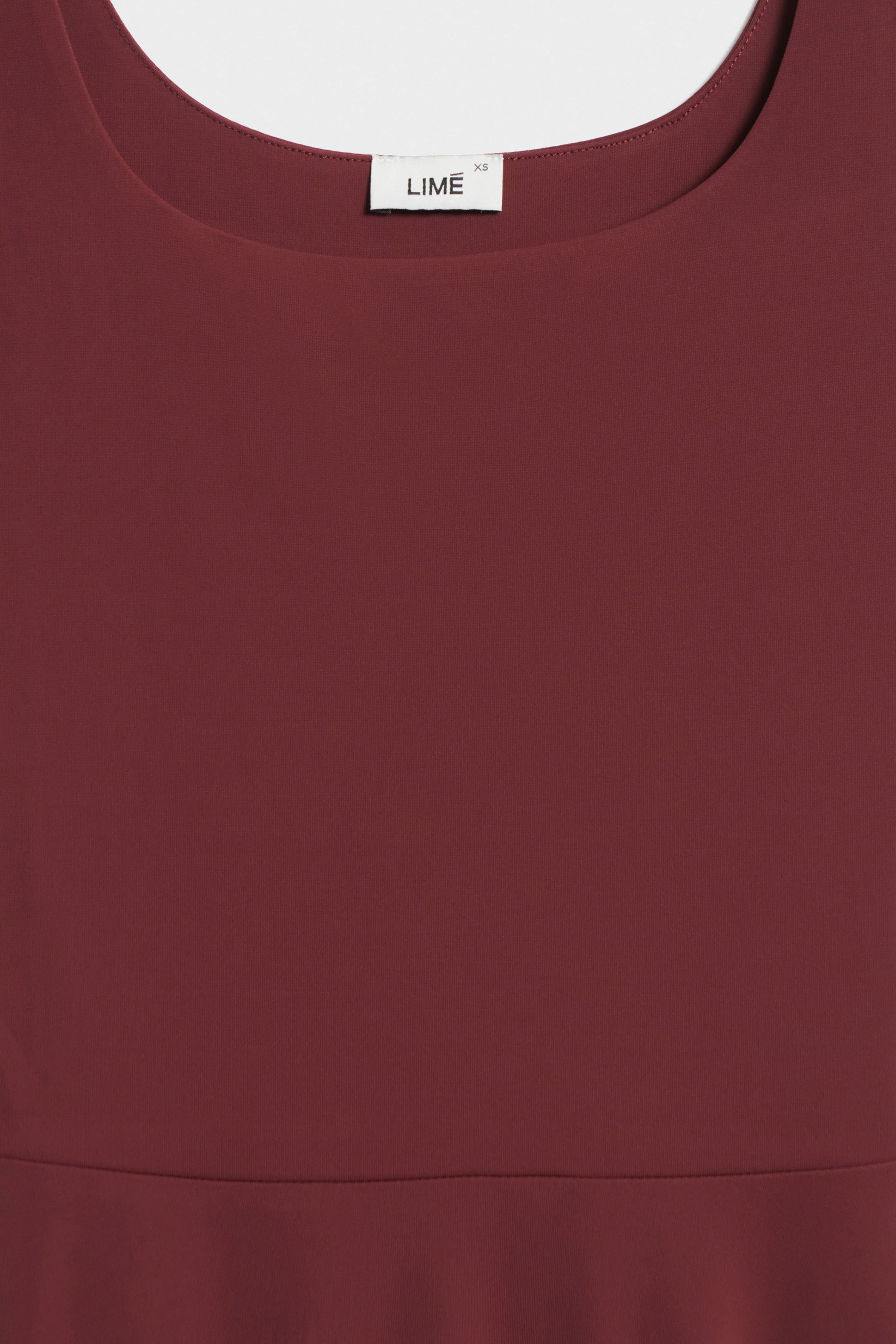 LACING-DETAIL JERSEY DRESS - Image 7