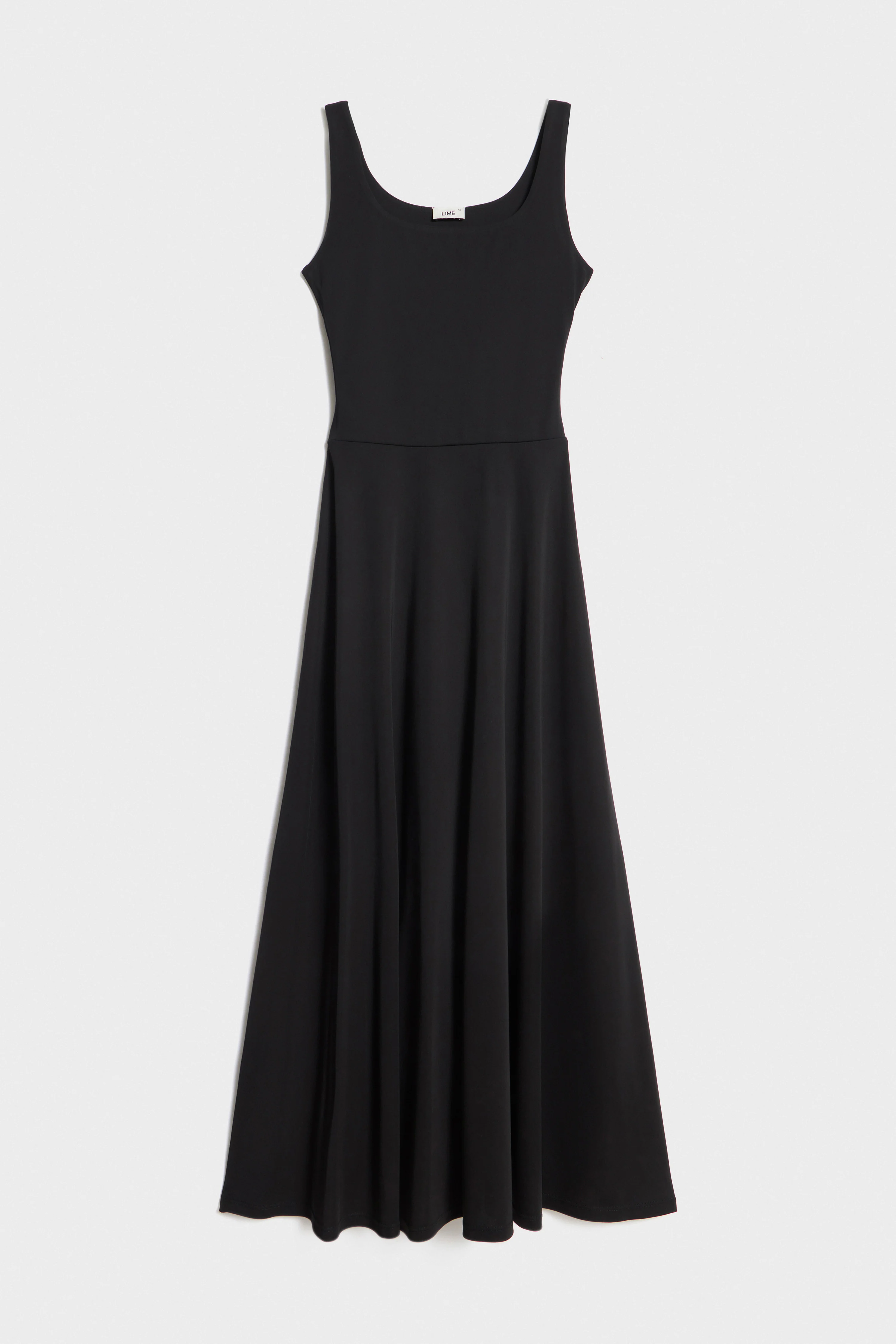 LACING-DETAIL JERSEY DRESS - Image 5