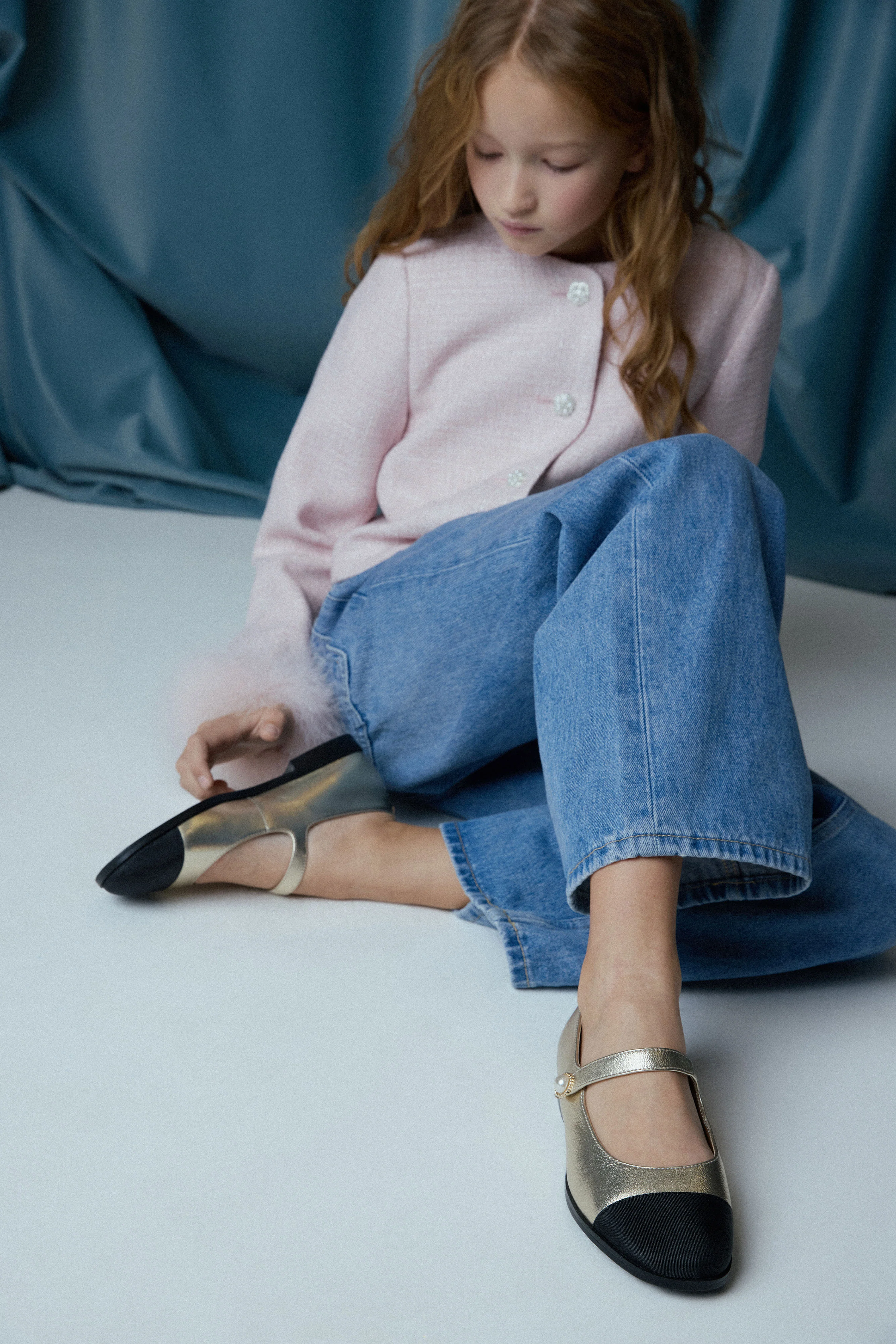 LEATHER MARY JANE FLATS - Image 3