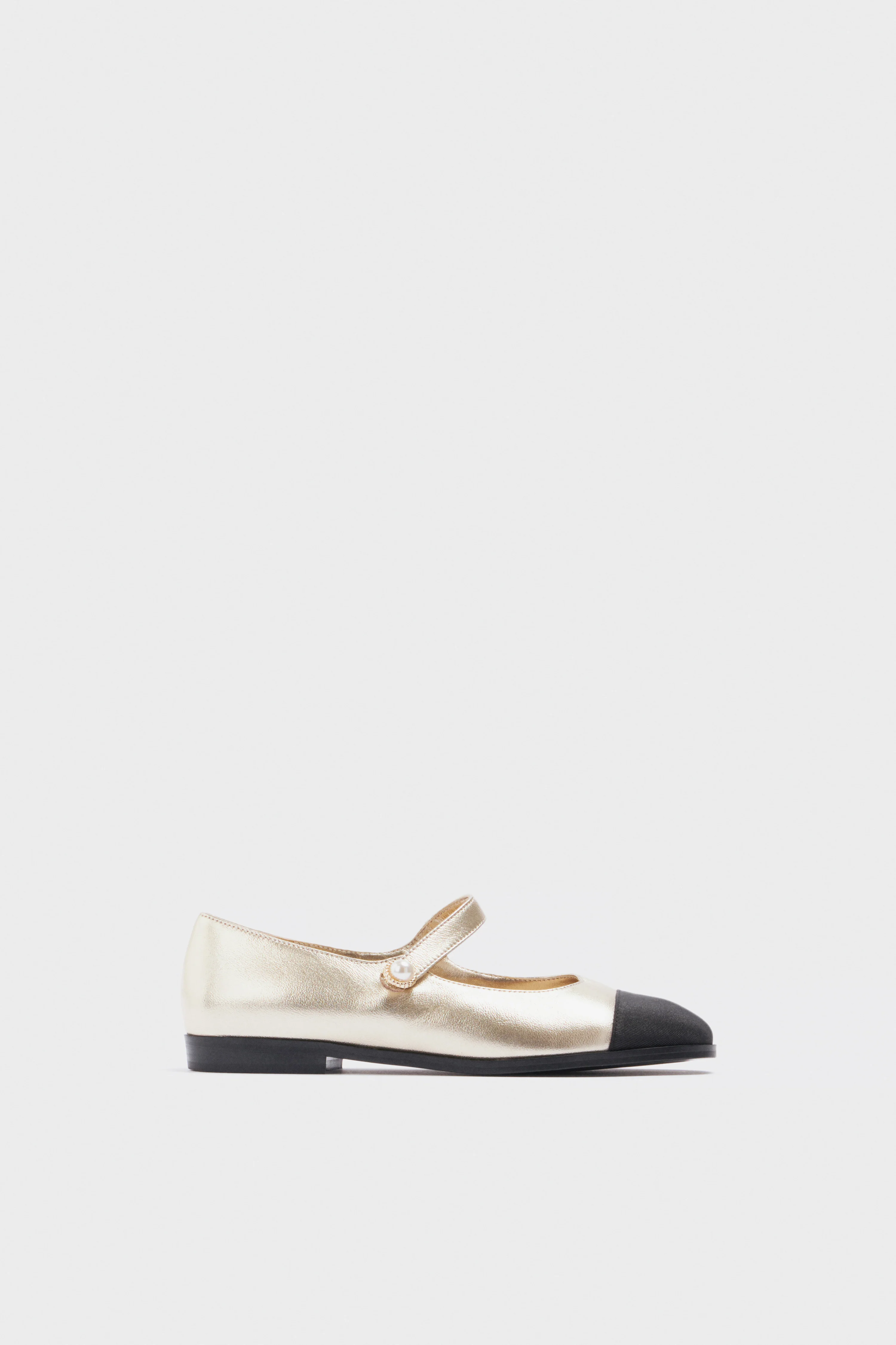 LEATHER MARY JANE FLATS - Image 5