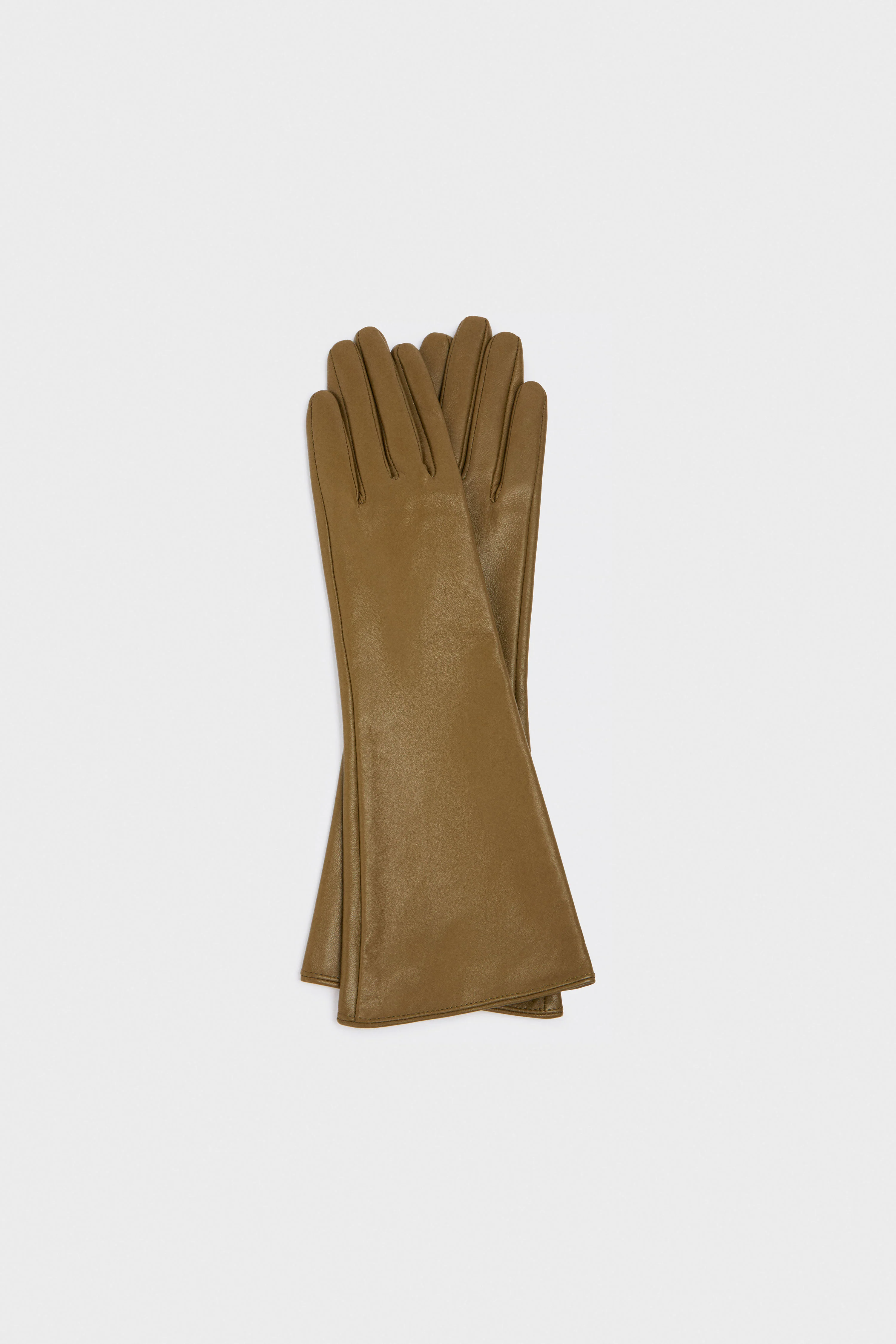 LONG SHEEP LEATHER GLOVES - Image 3