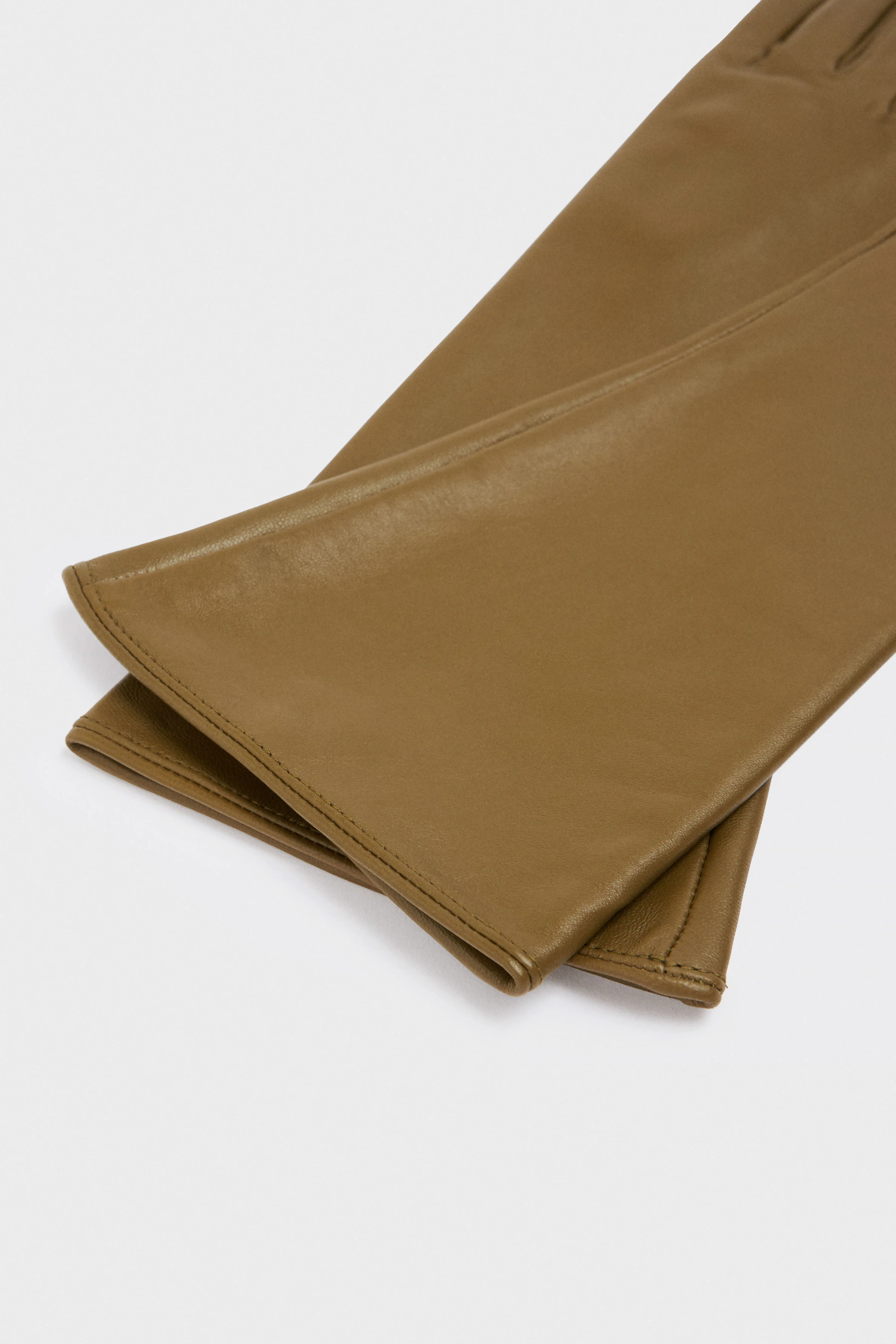 LONG SHEEP LEATHER GLOVES - Image 5