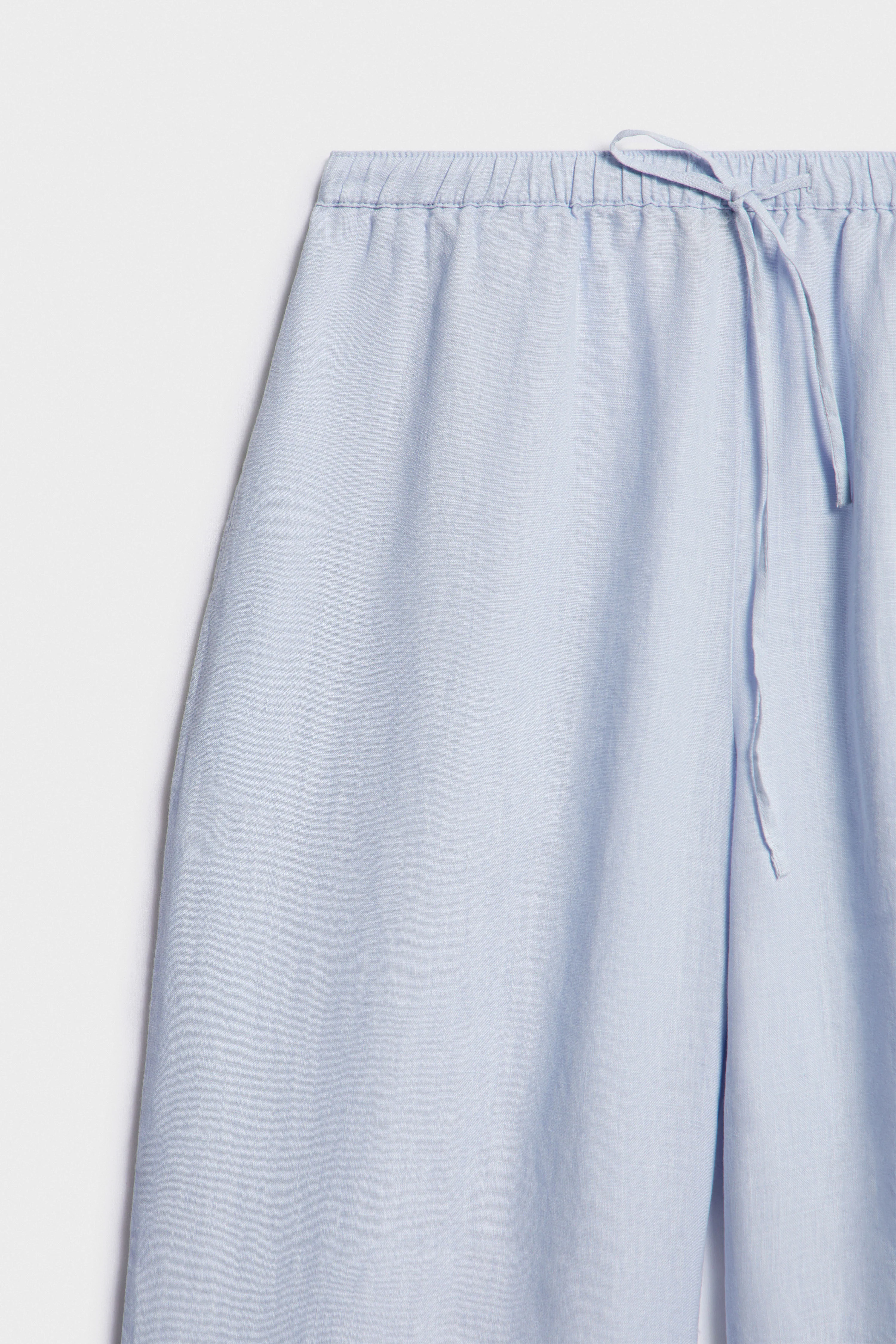 LINEN BAGGY TROUSERS - Image 7