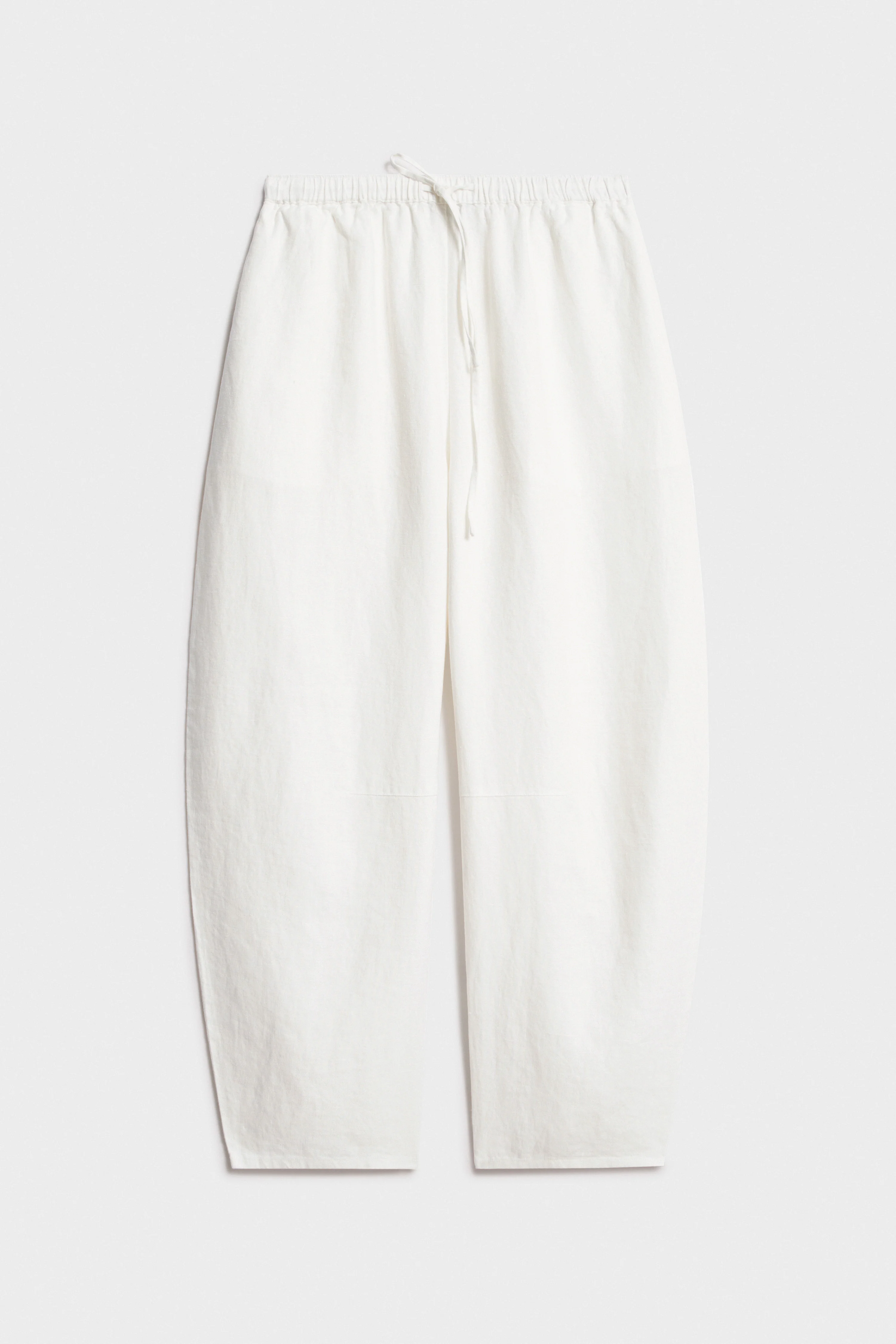 LINEN BAGGY TROUSERS - Image 6