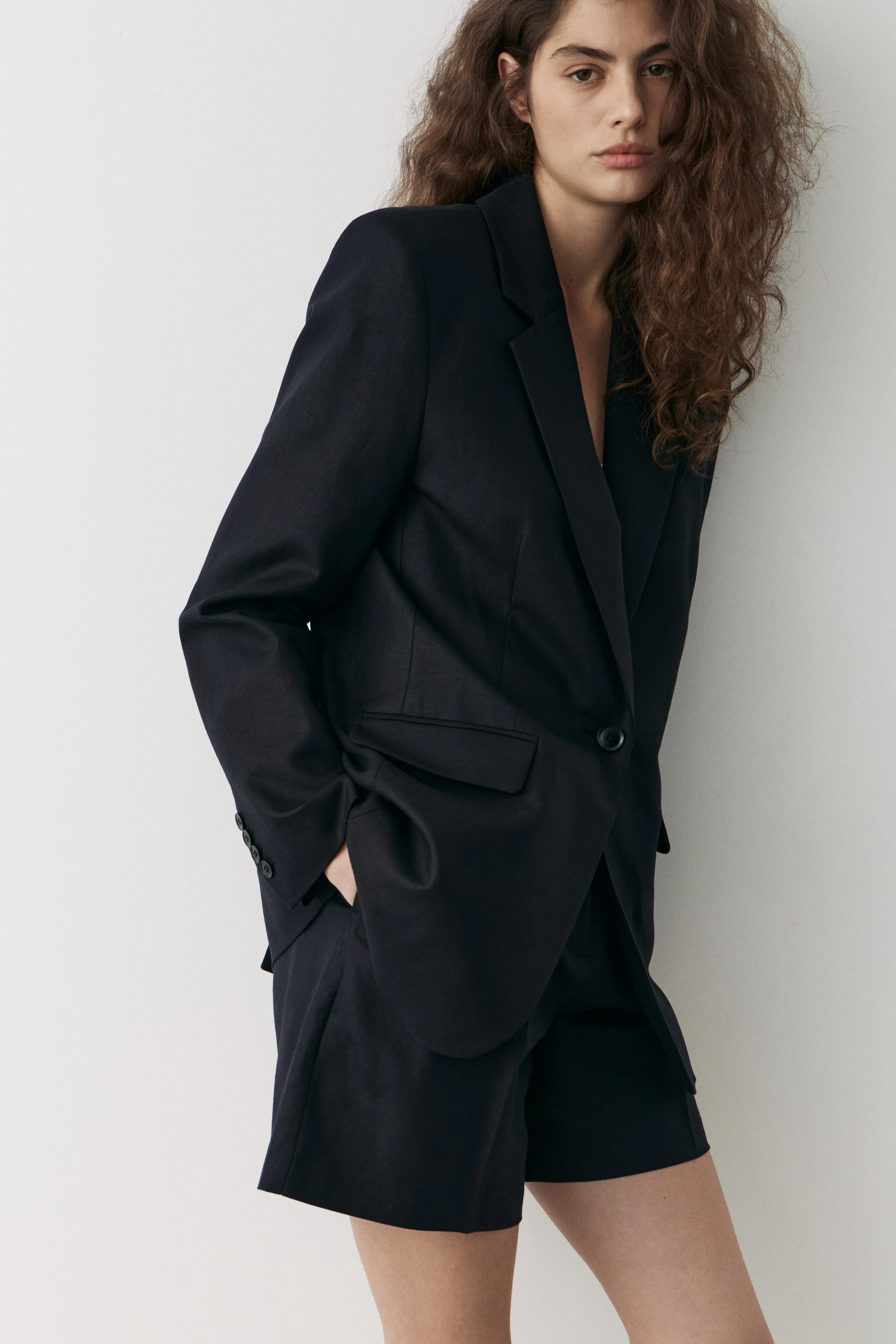 LINEN-BLEND BLAZER - Image 3
