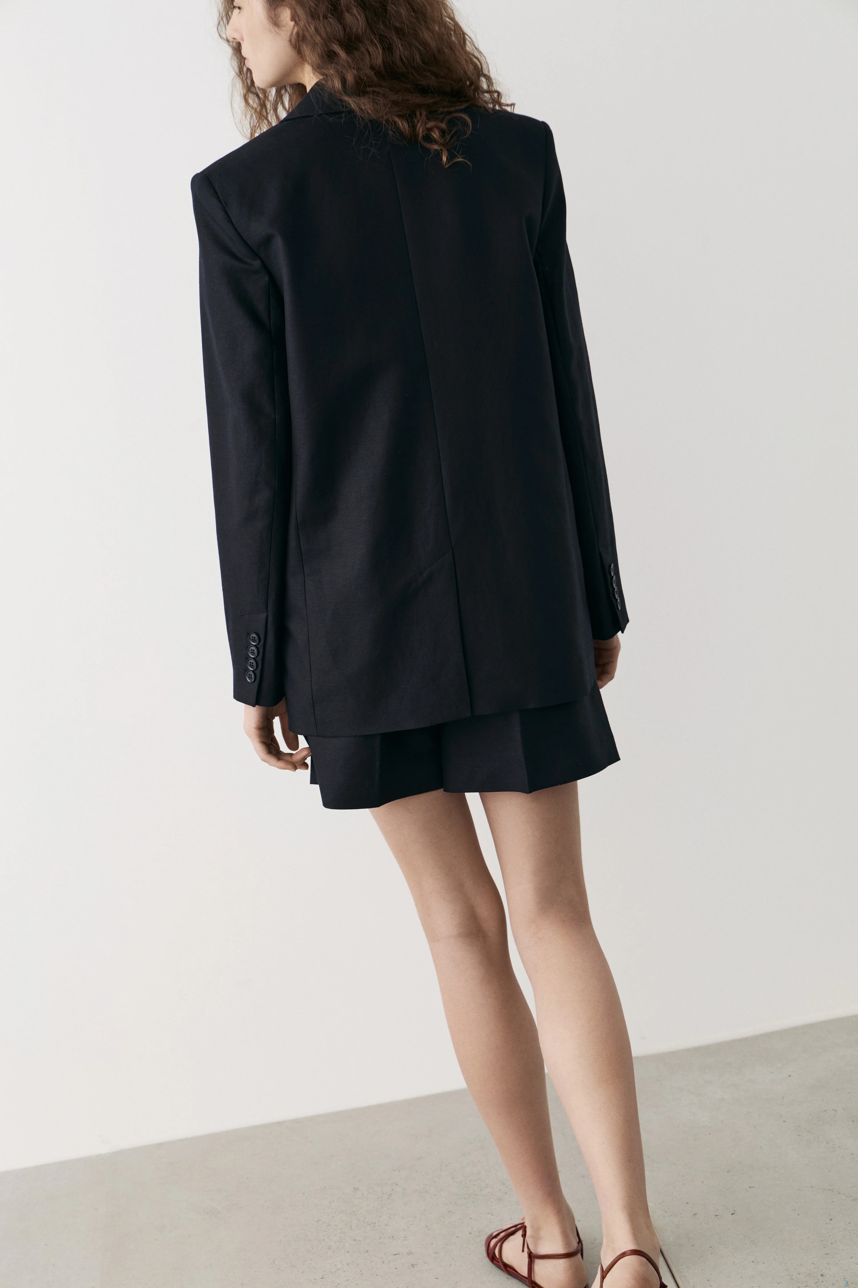 LINEN-BLEND BLAZER - Image 4