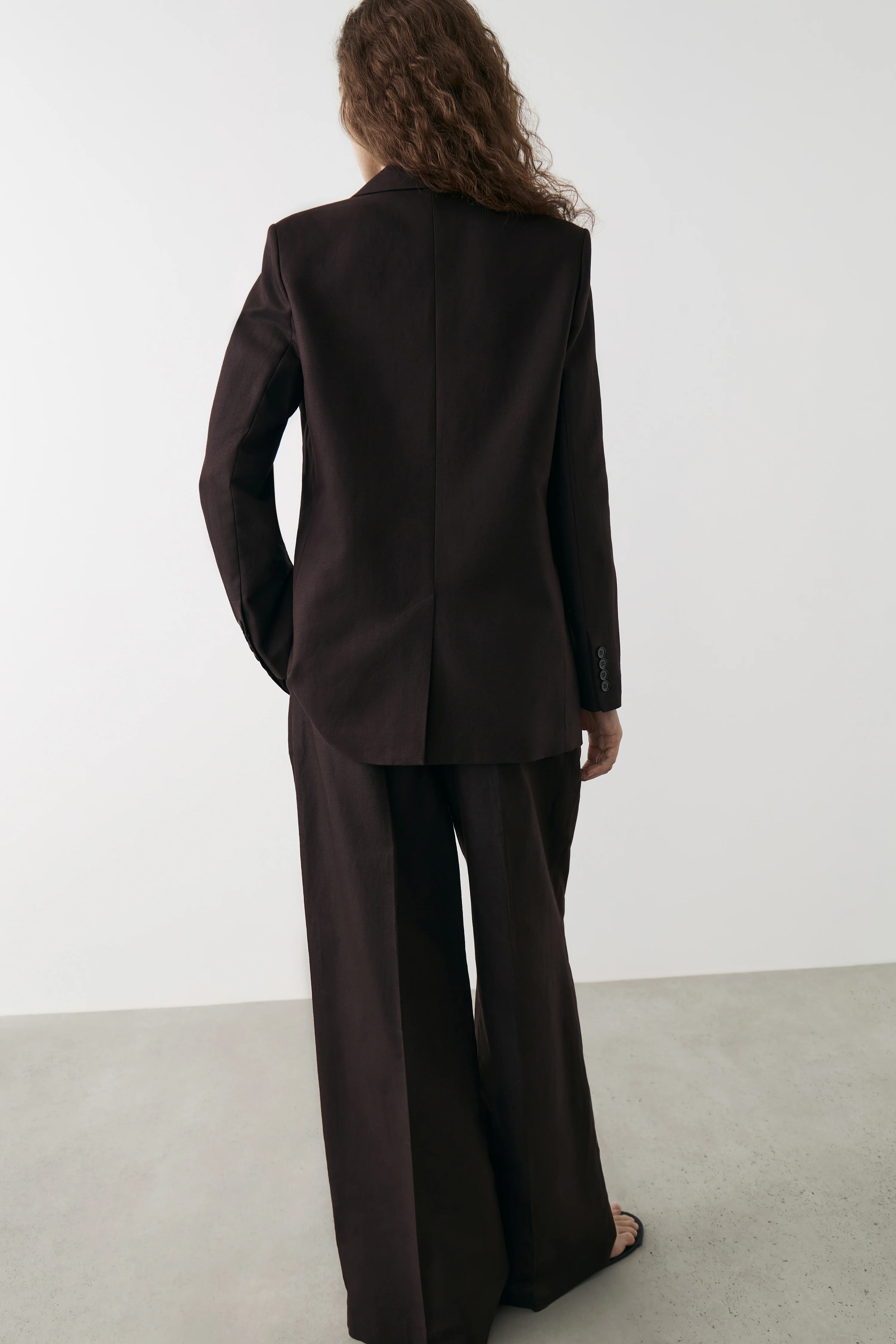 LINEN-BLEND BLAZER - Image 4