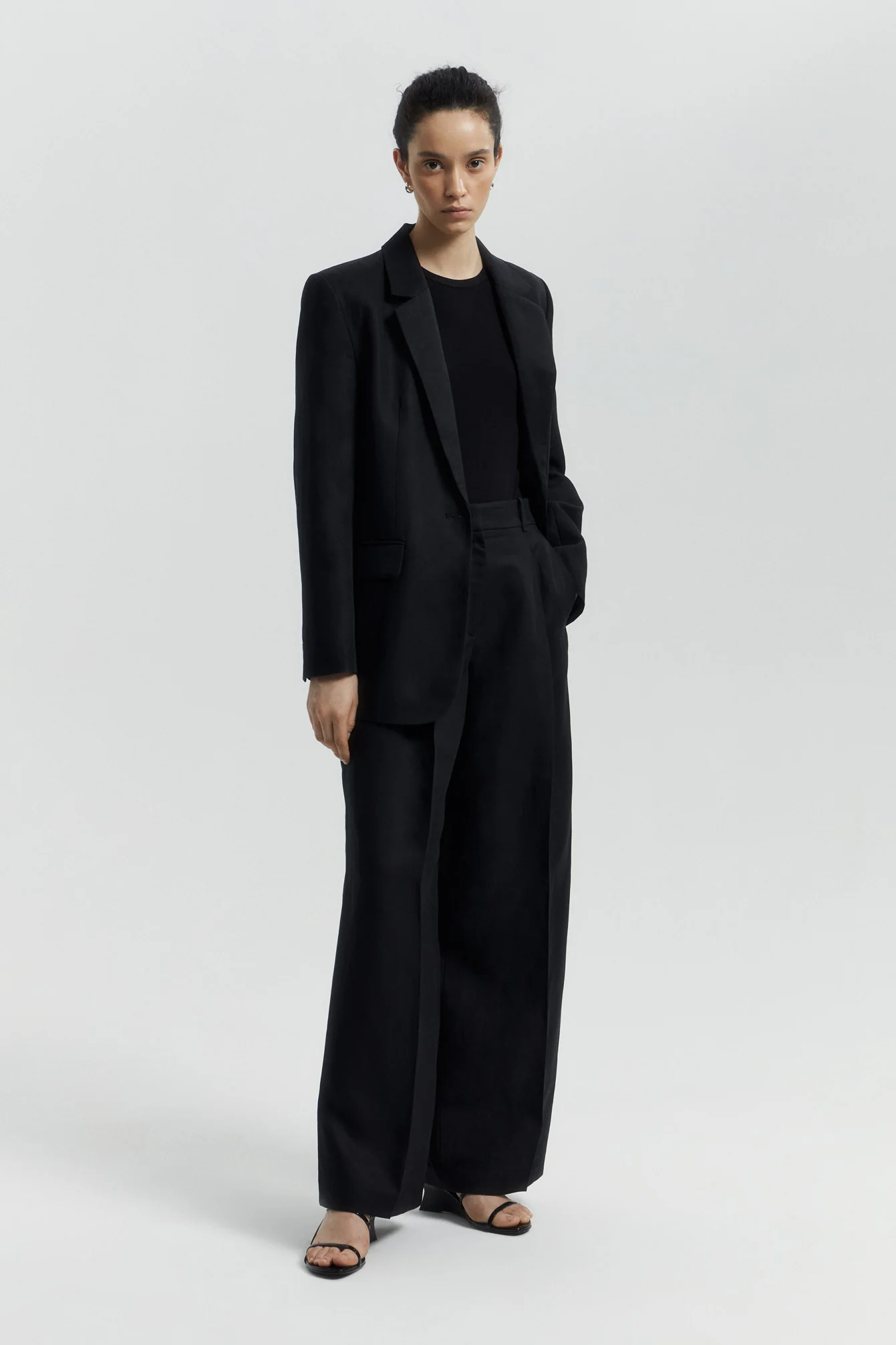 LINEN BLEND BLAZER - Image 3