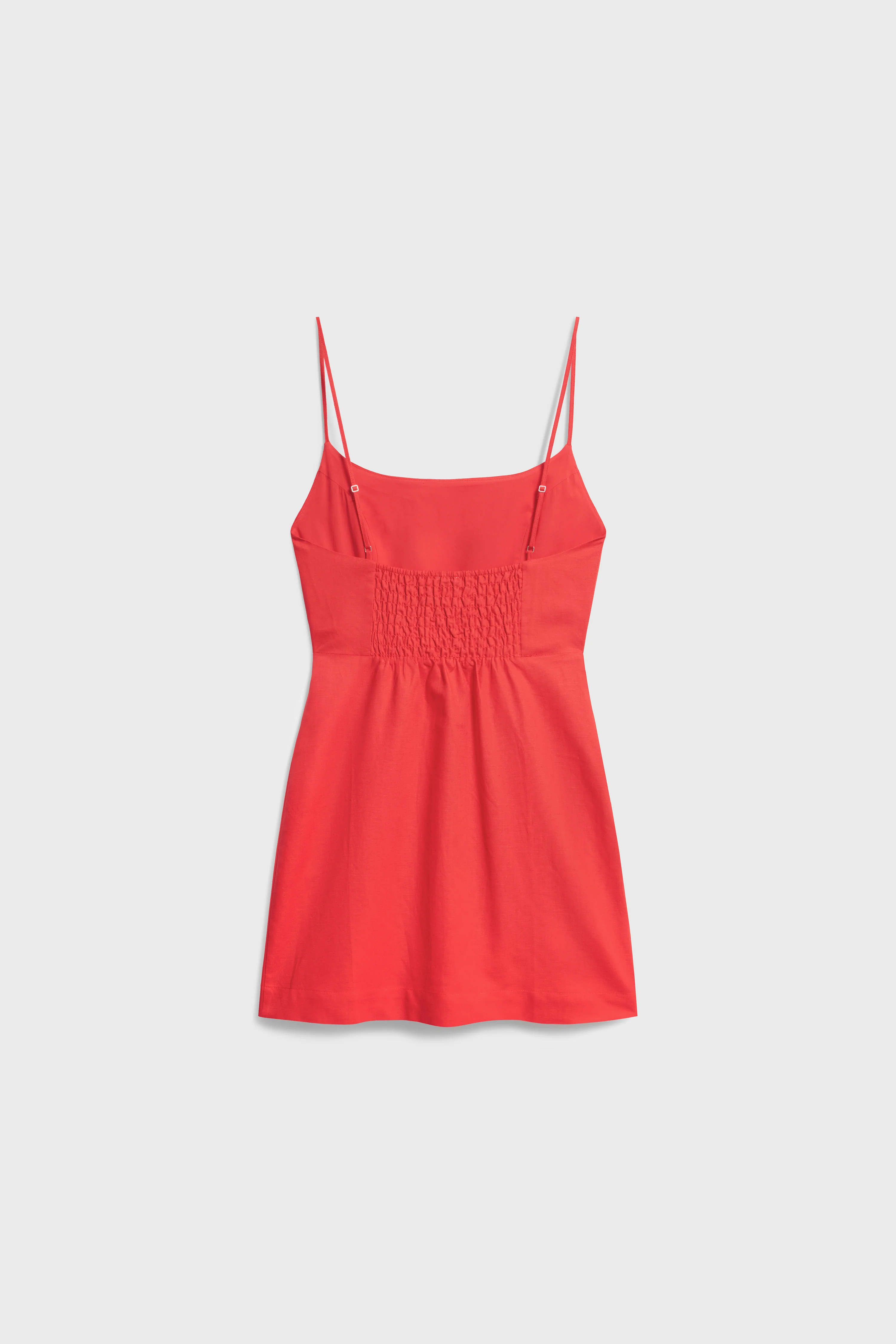 LINEN BLEND MINI DRESS - Image 6