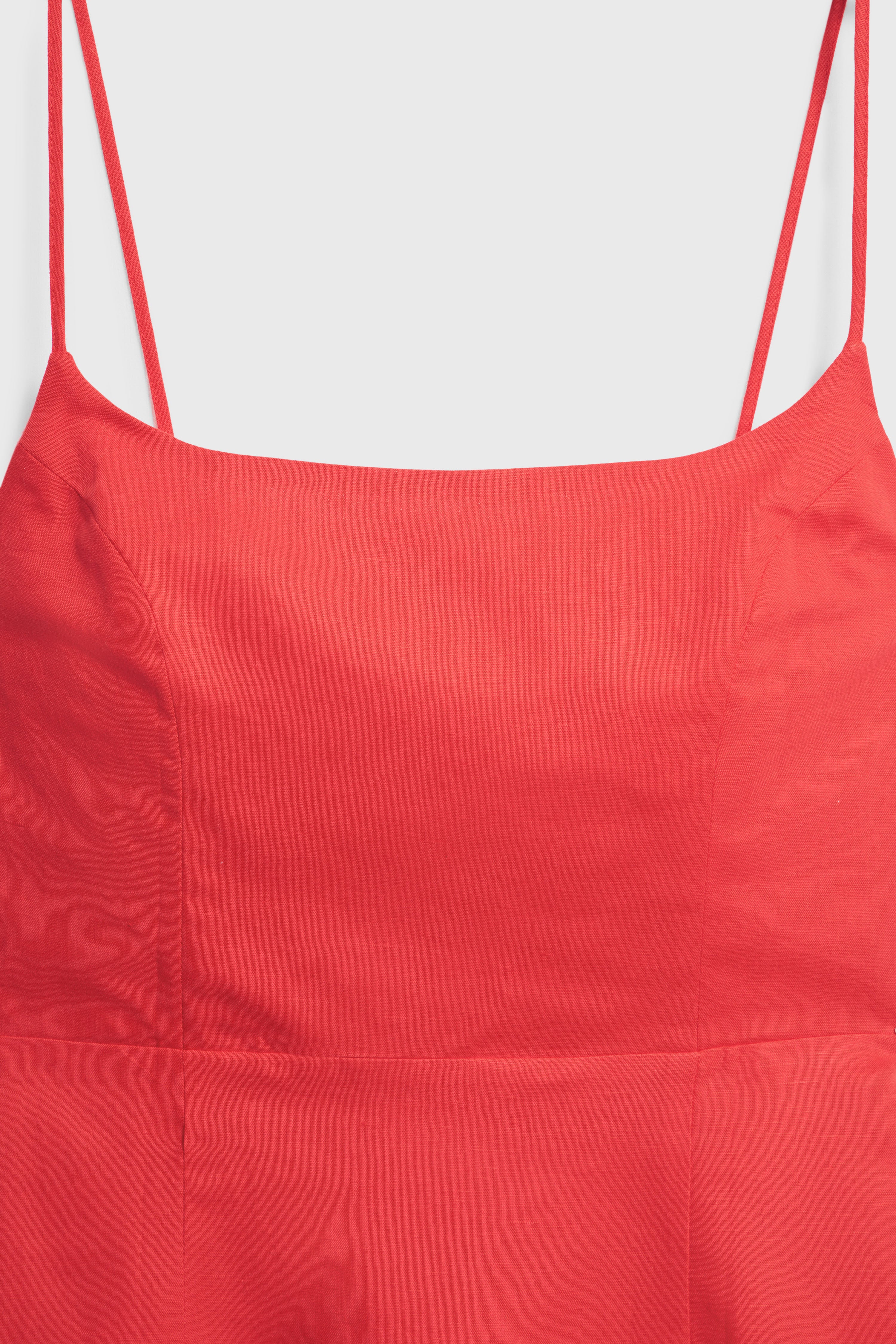 LINEN BLEND MINI DRESS - Image 7