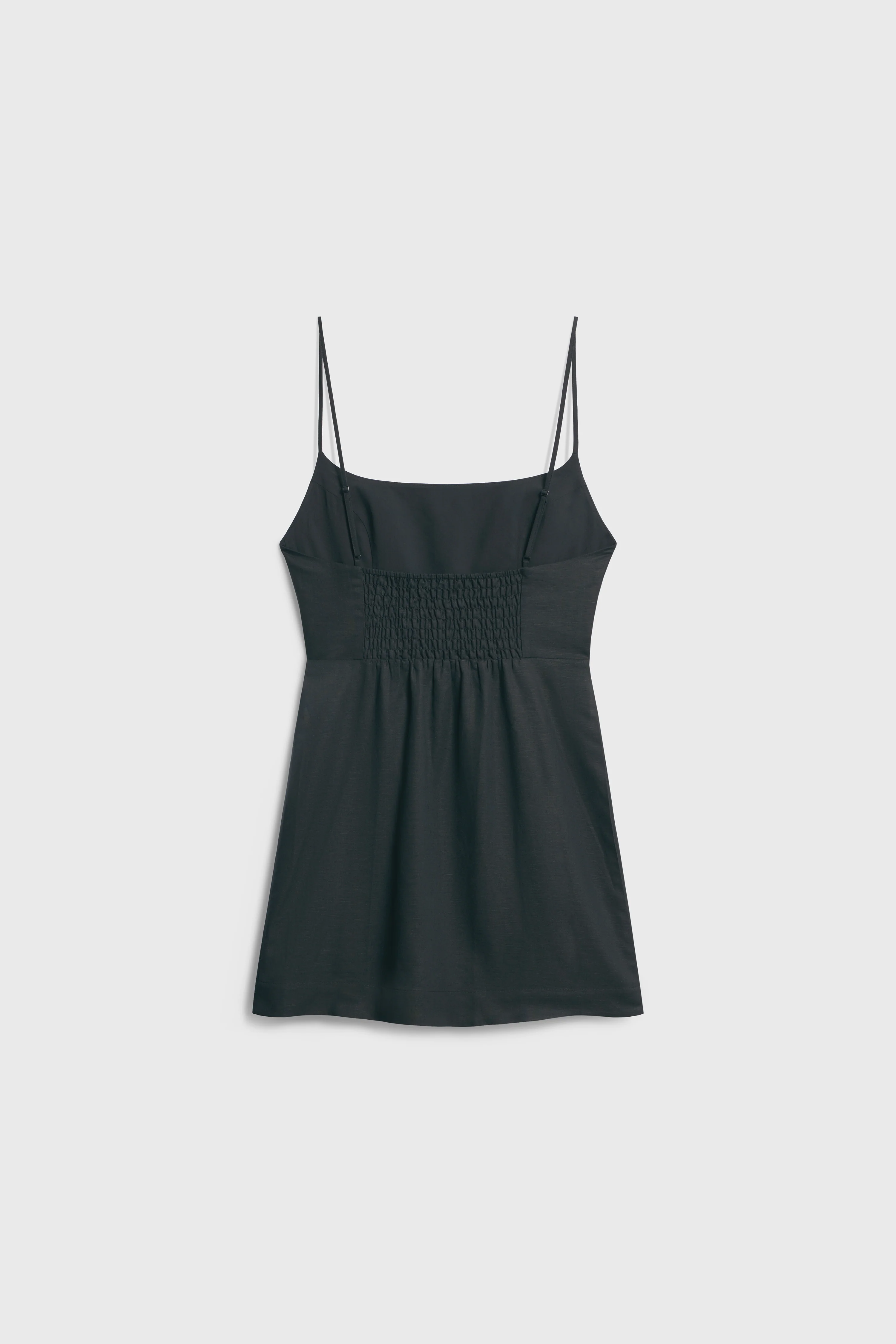 LINEN BLEND MINI DRESS - Image 7