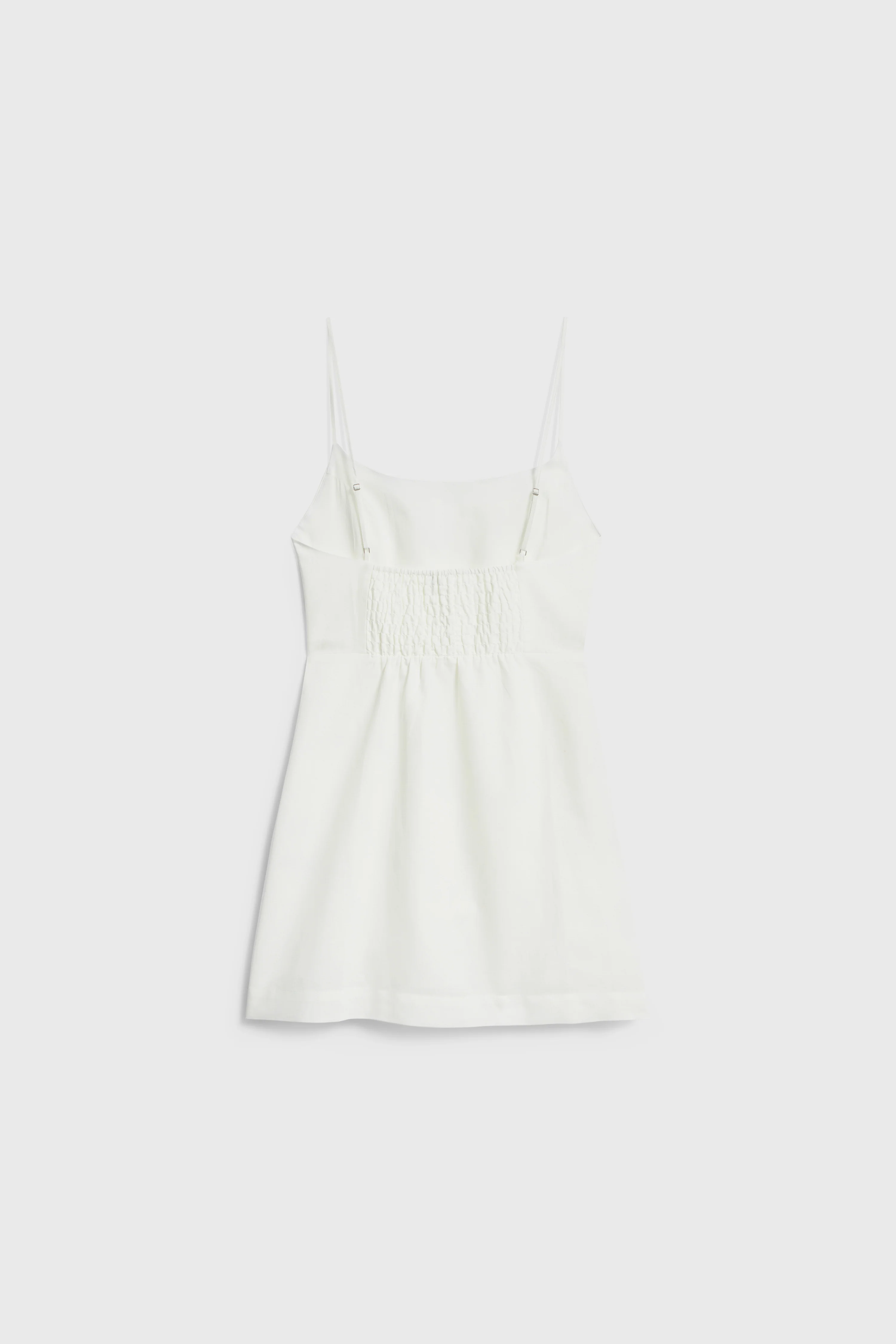 LINEN BLEND MINI DRESS - Image 6