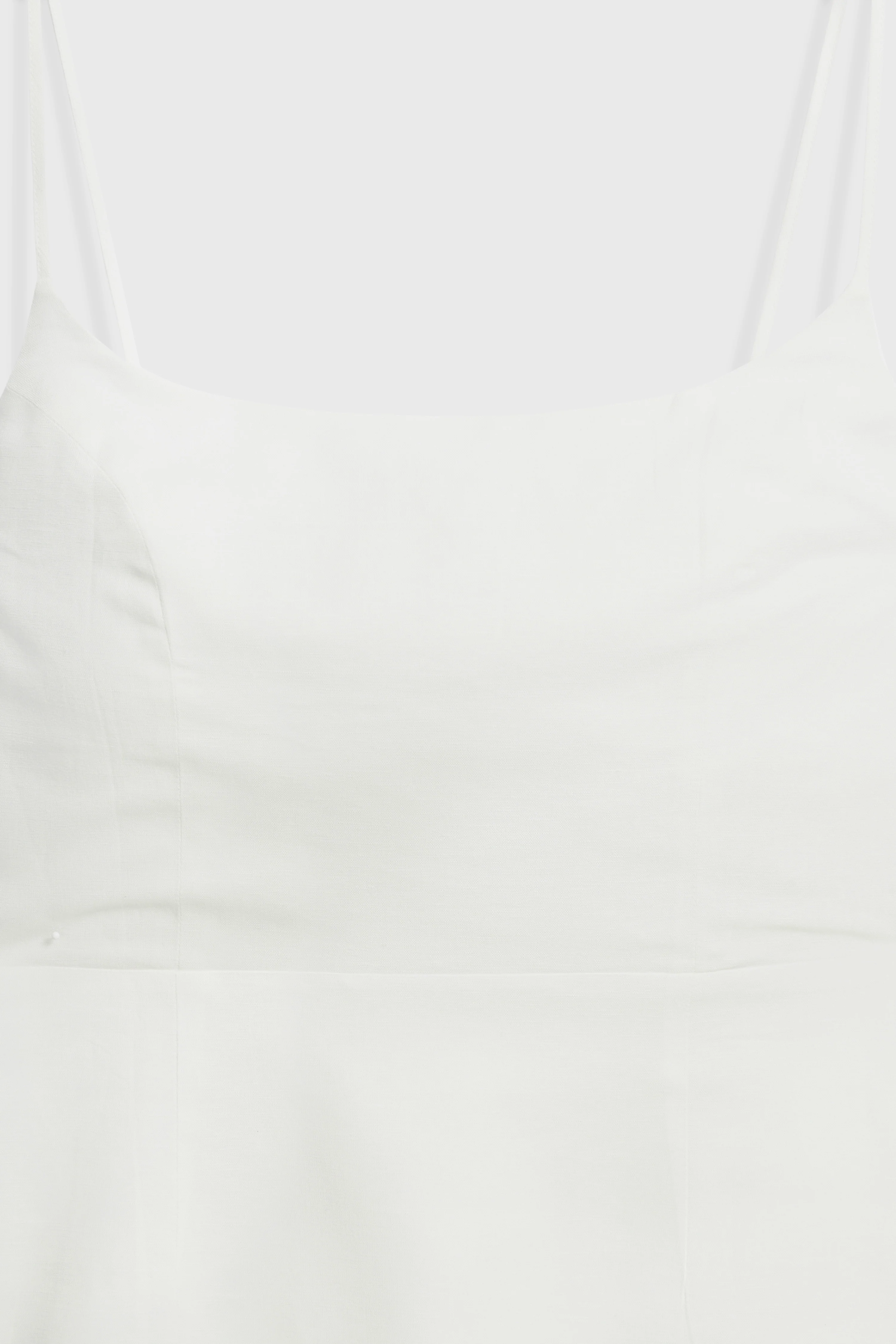 LINEN BLEND MINI DRESS - Image 7