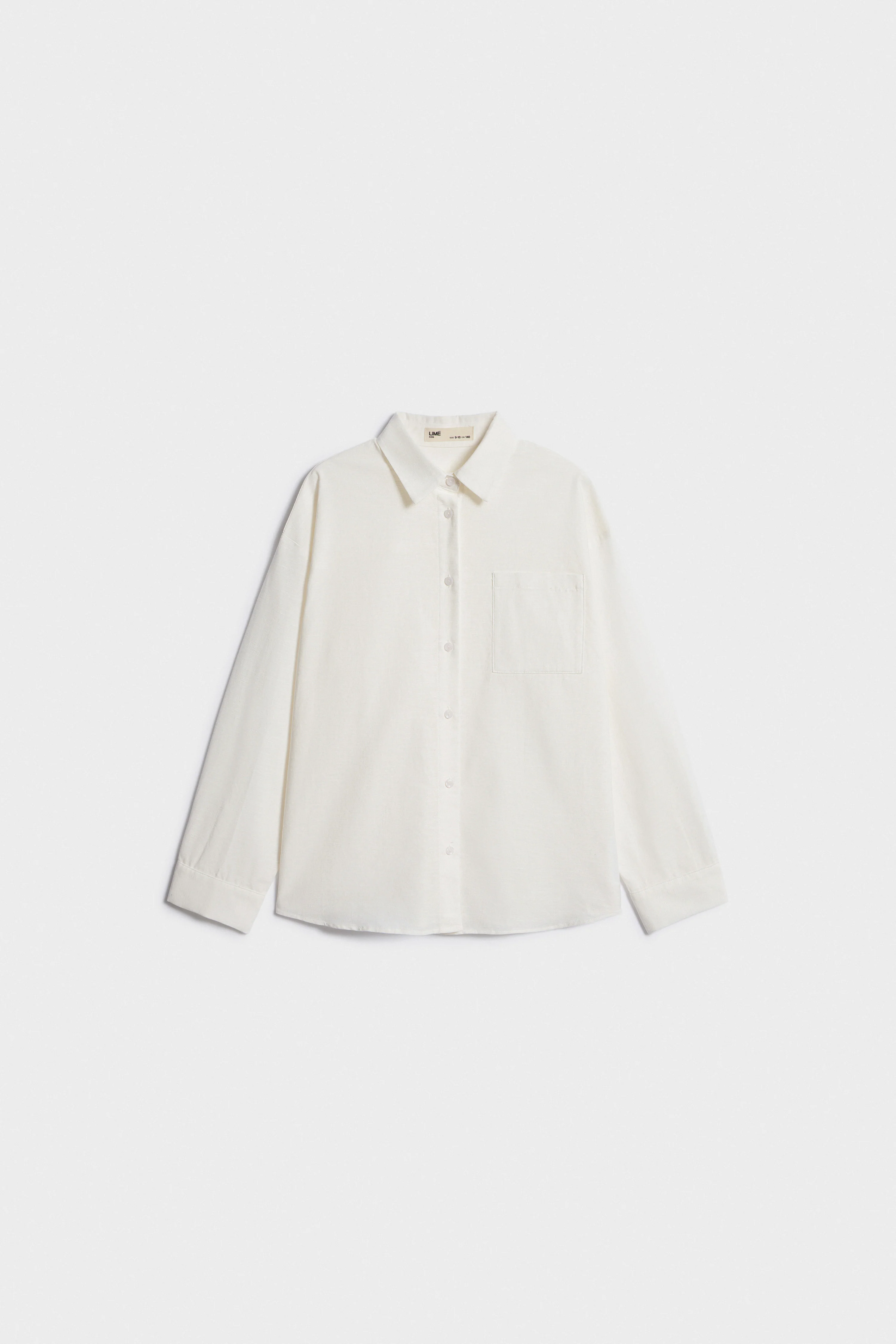 OVERSIZE-FIT COTTON-LINEN SHIRT - Image 5