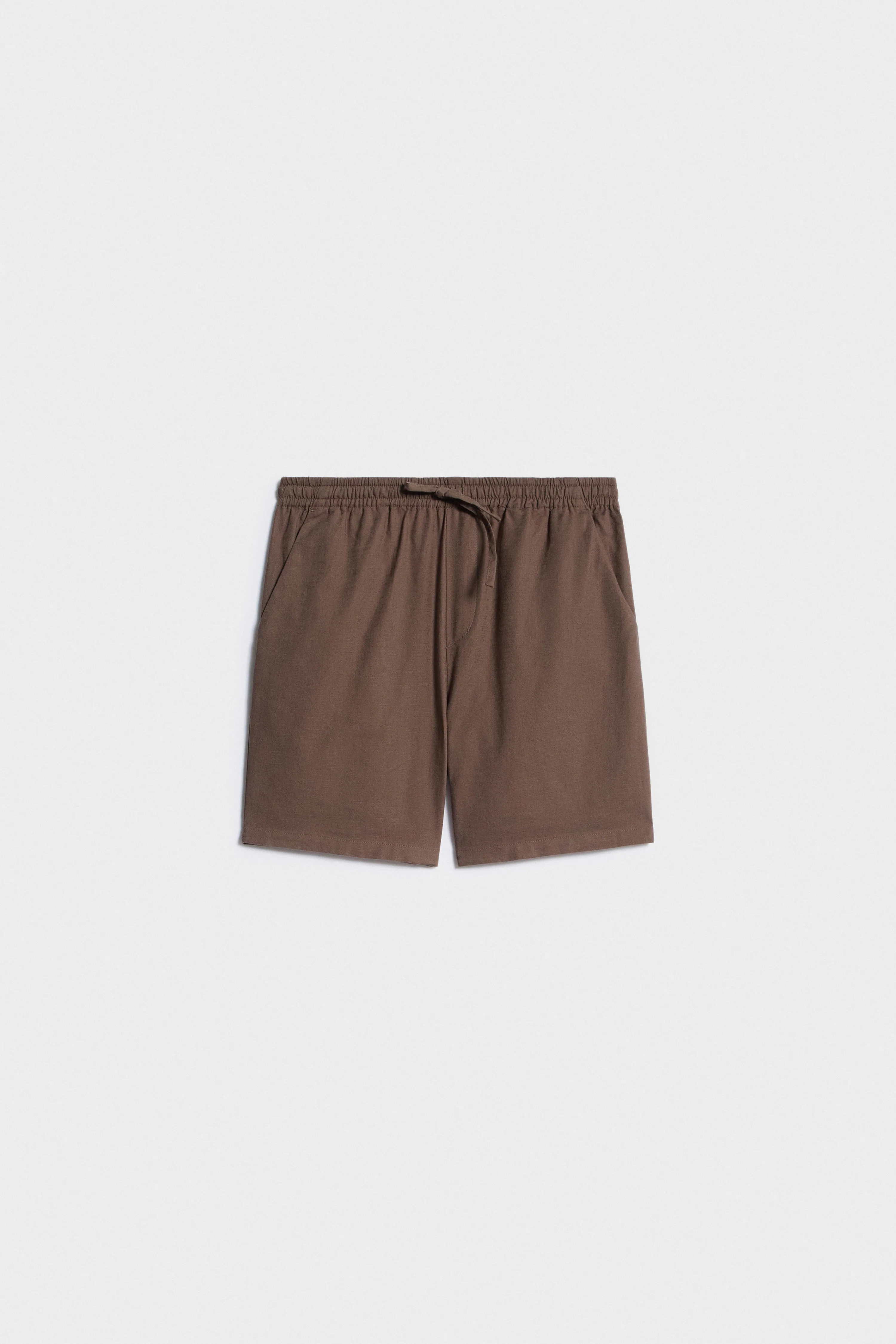 LINEN-BLEND SHORTS - Image 4