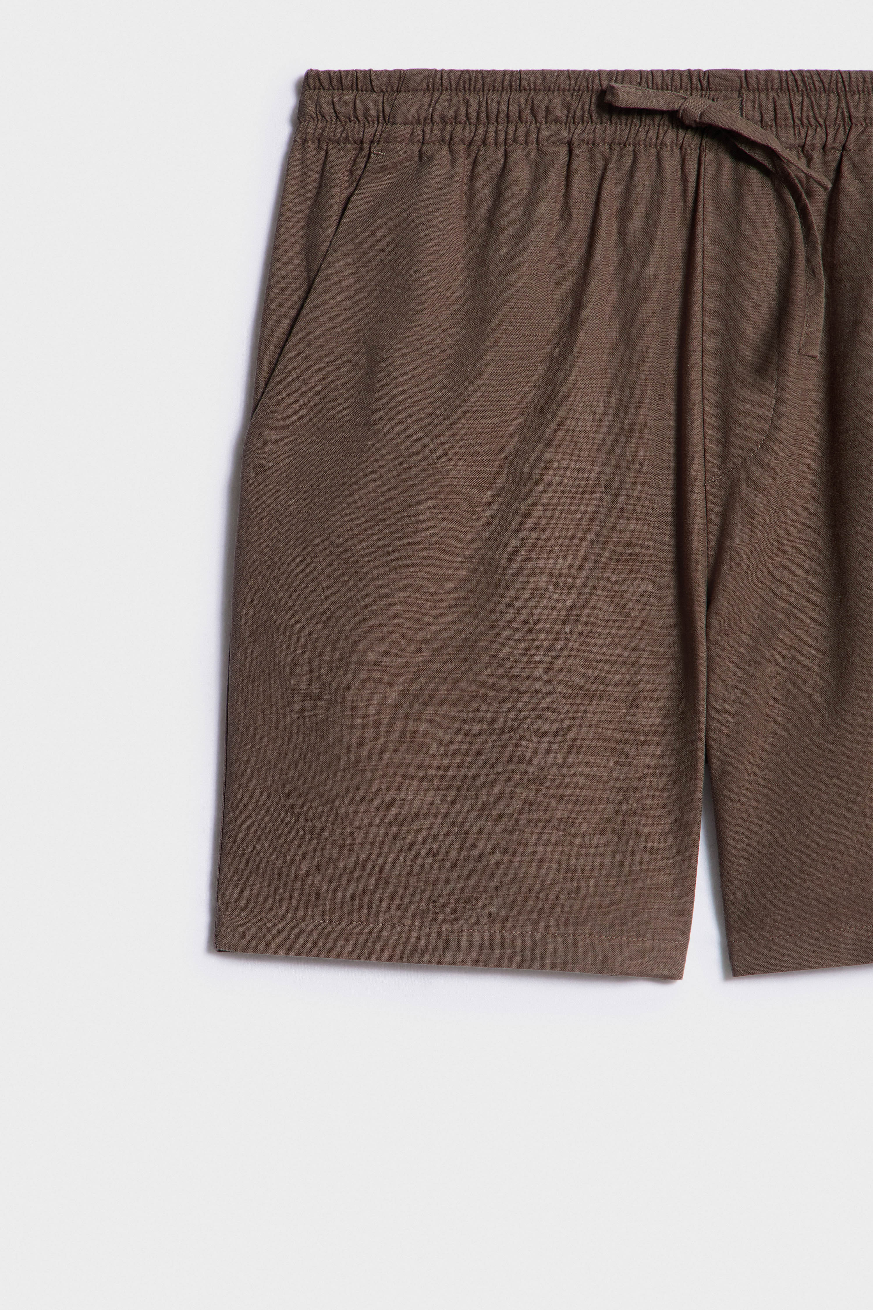 LINEN-BLEND SHORTS - Image 6