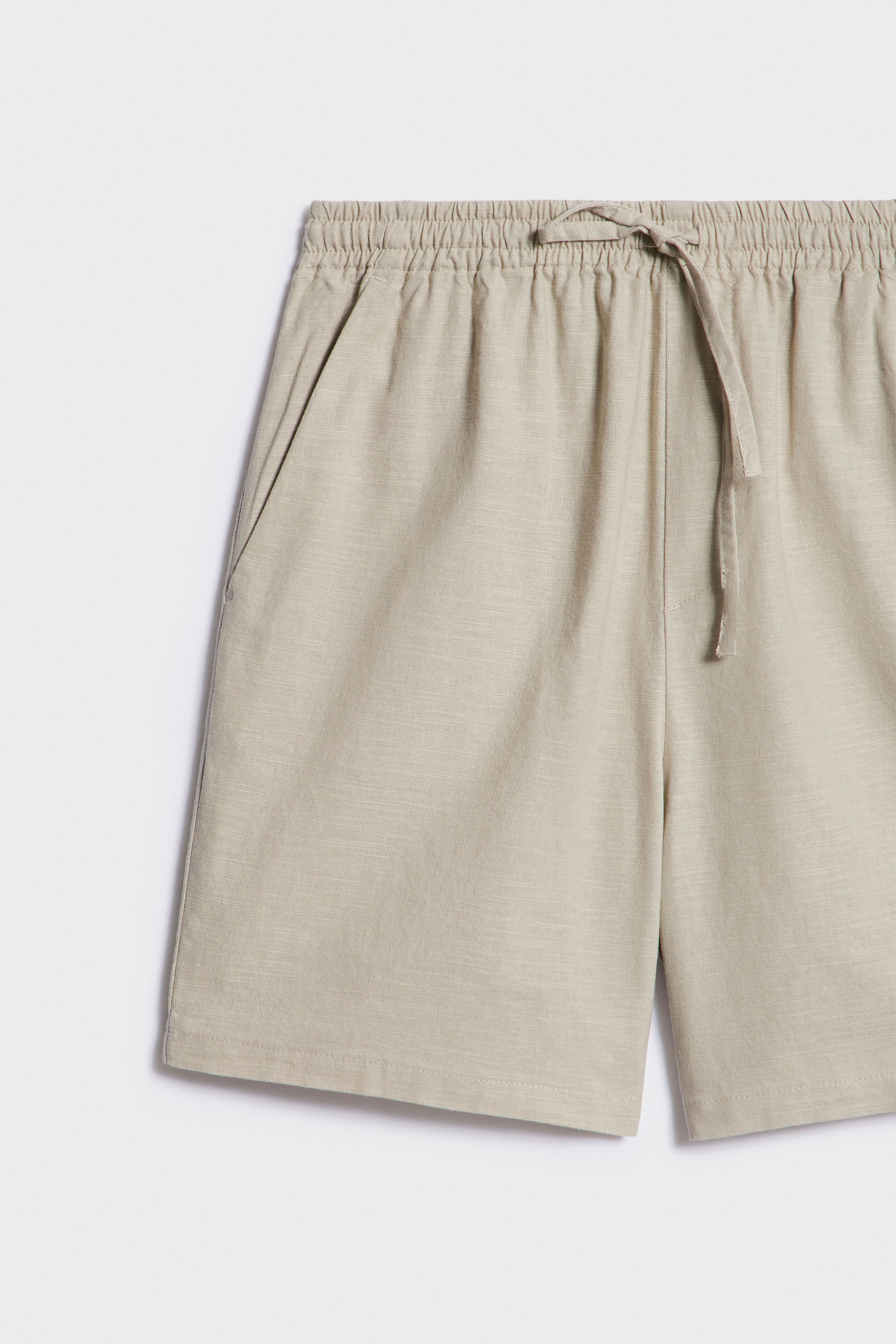 LINEN-BLEND SHORTS - Image 7