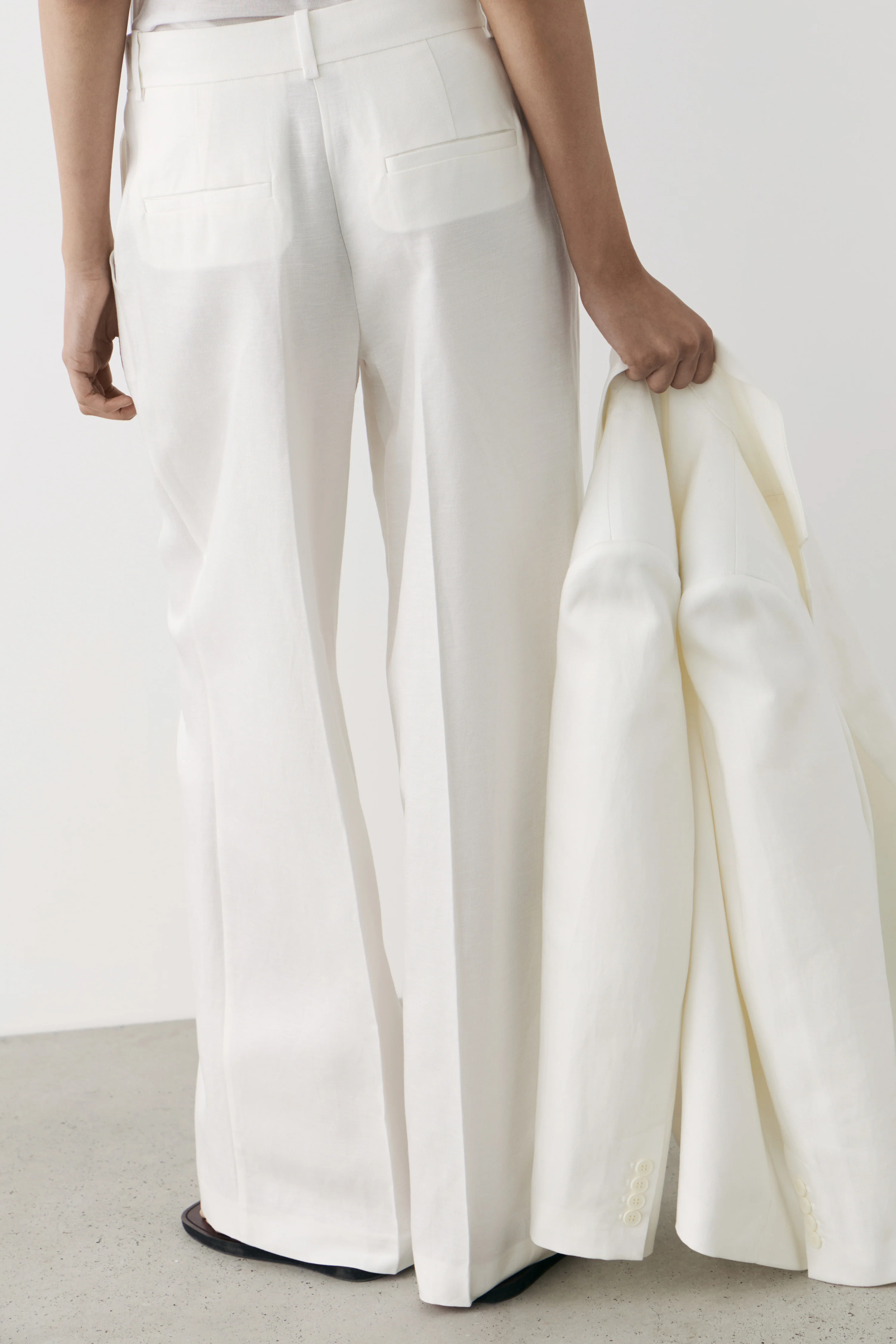 LINEN-BLEND TROUSERS - Image 5