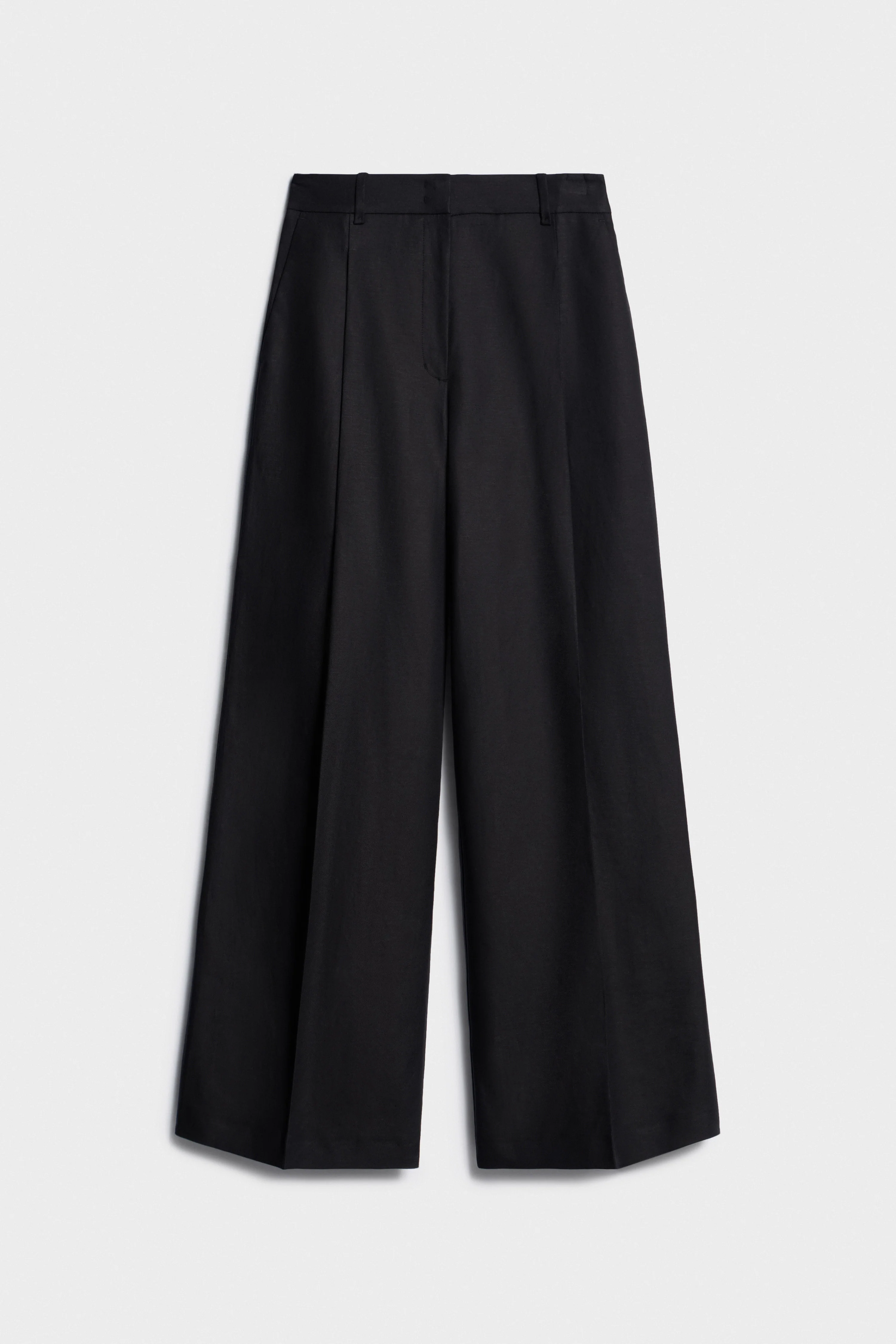 LINEN-BLEND TROUSERS - Image 4
