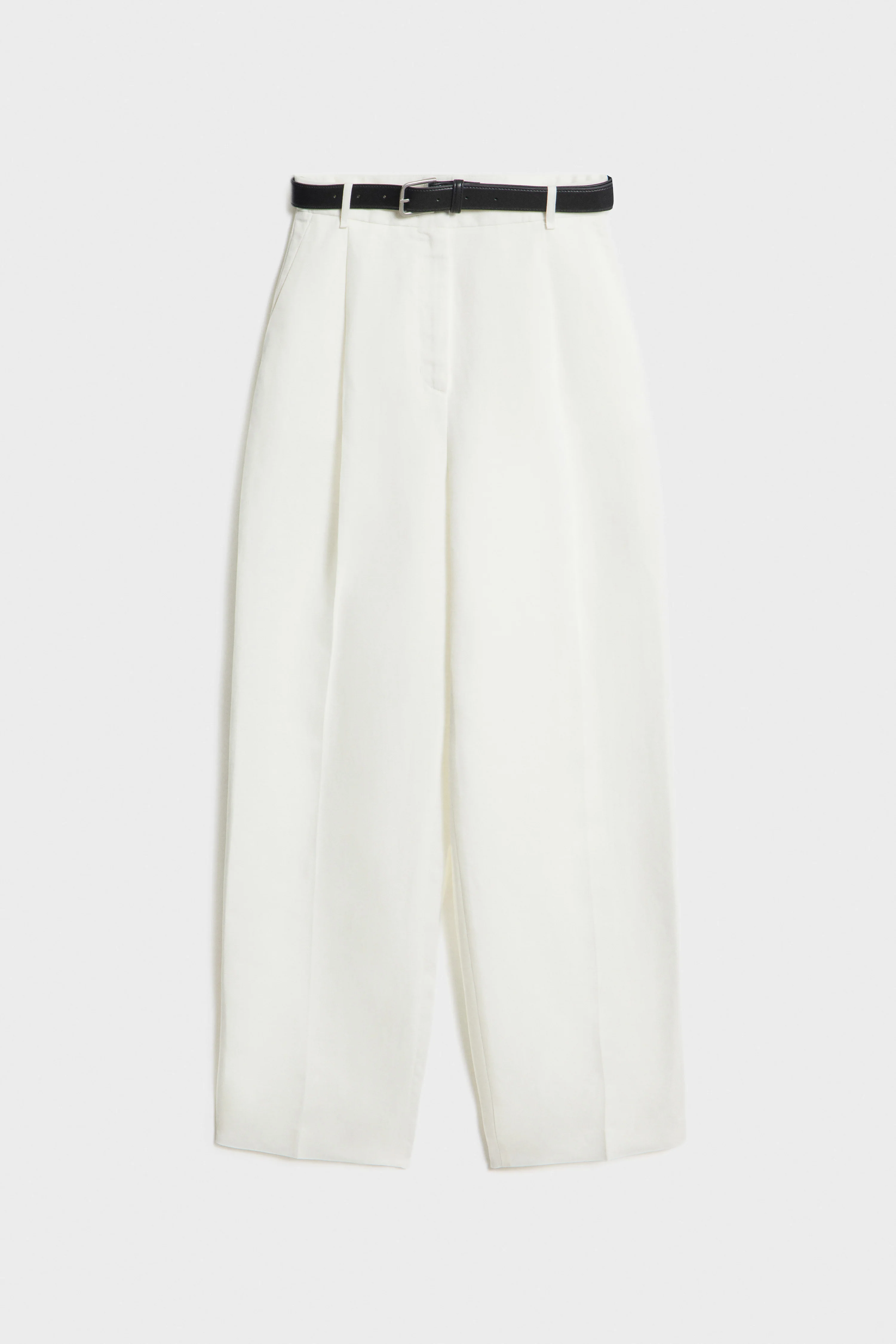 BELTED LYOCELL-LINEN TROUSERS - Image 5
