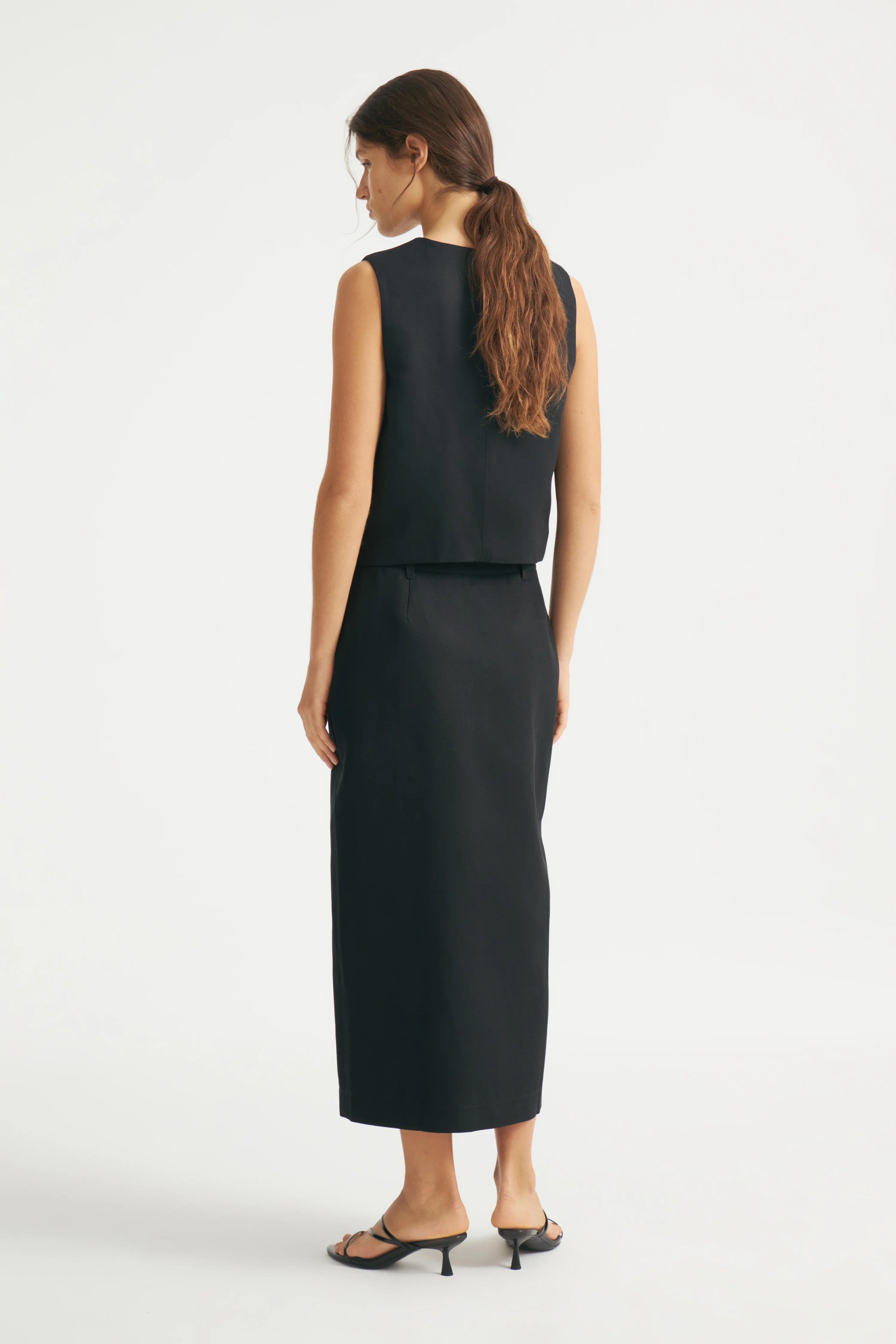 LYOCELL-LINEN WAISTCOAT - Image 3
