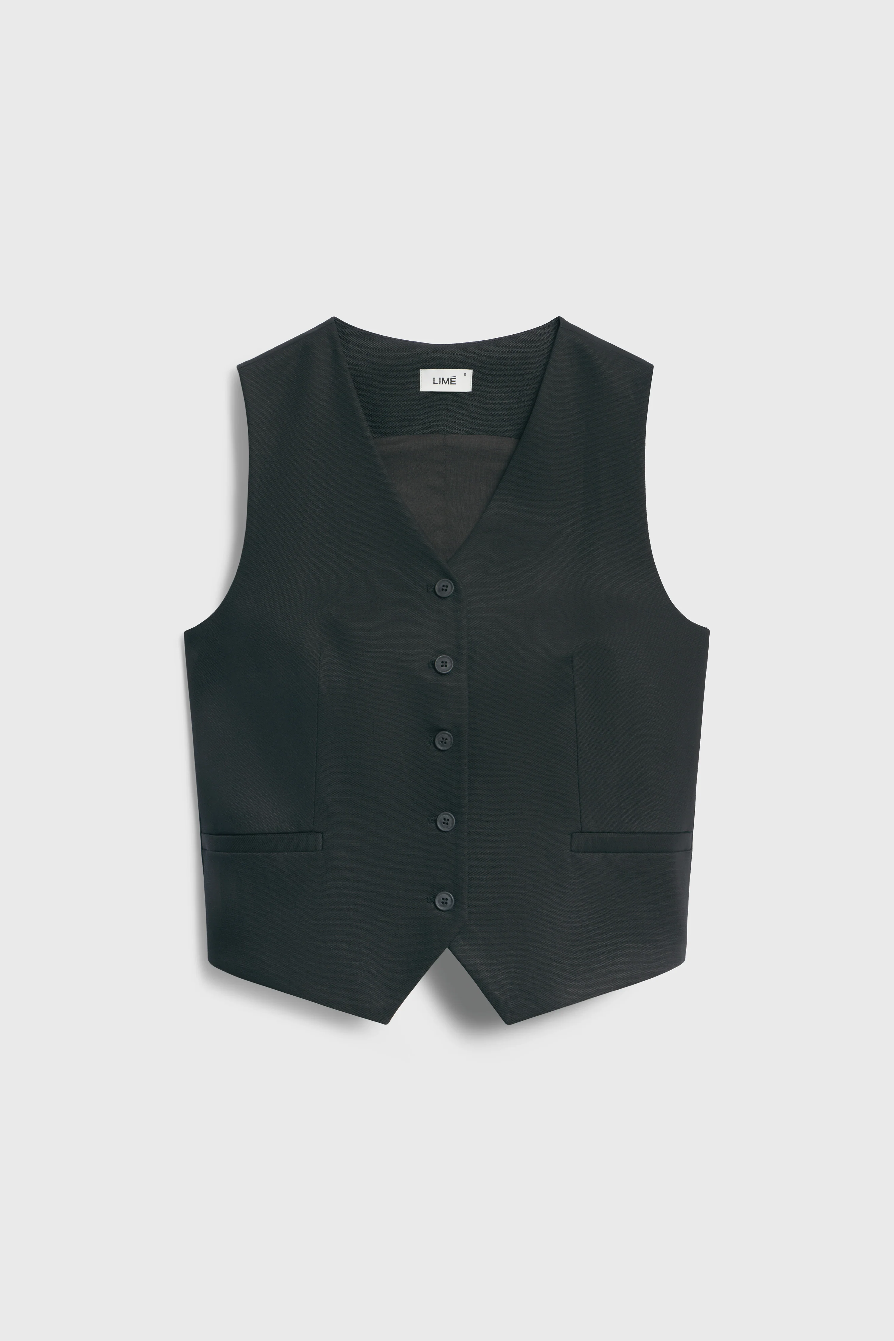 LYOCELL-LINEN WAISTCOAT - Image 4