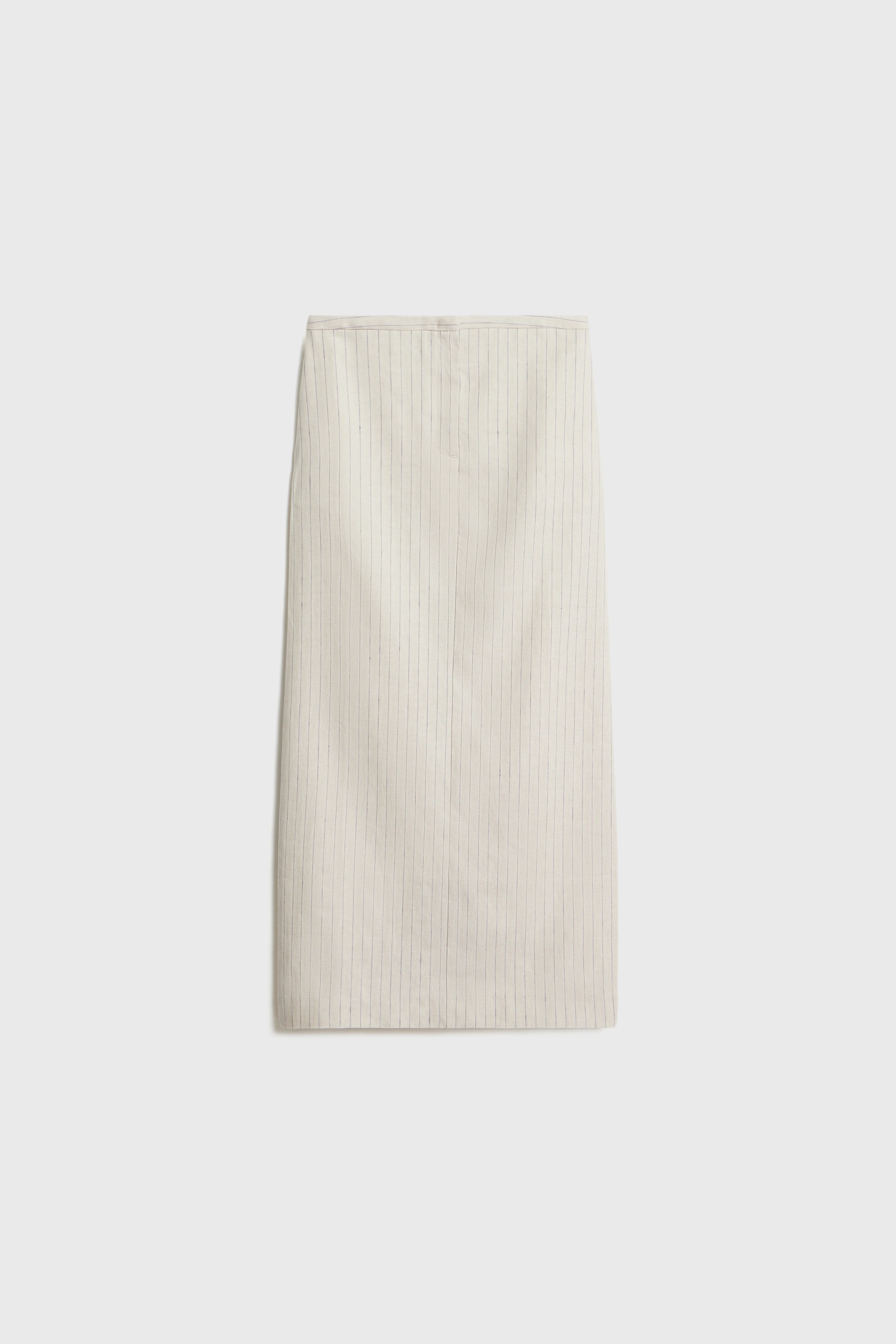LINEN-COTTON MAXI SKIRT - Image 5