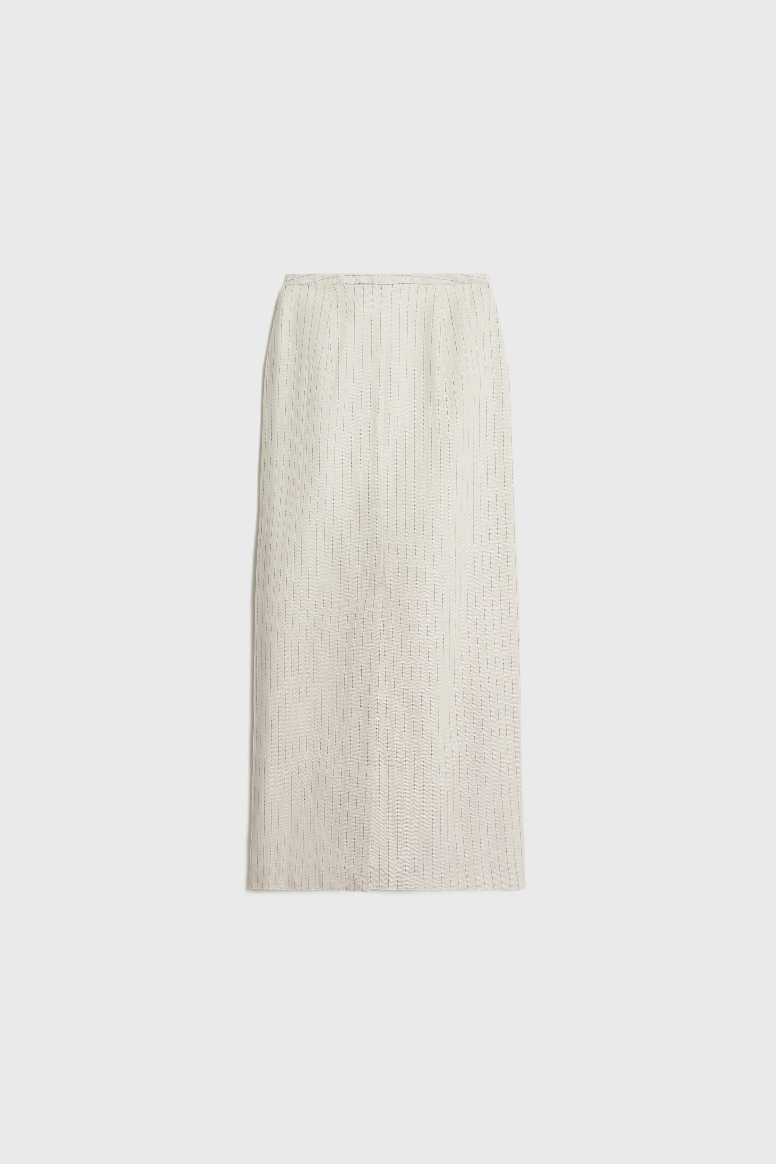 LINEN-COTTON MAXI SKIRT - Image 6