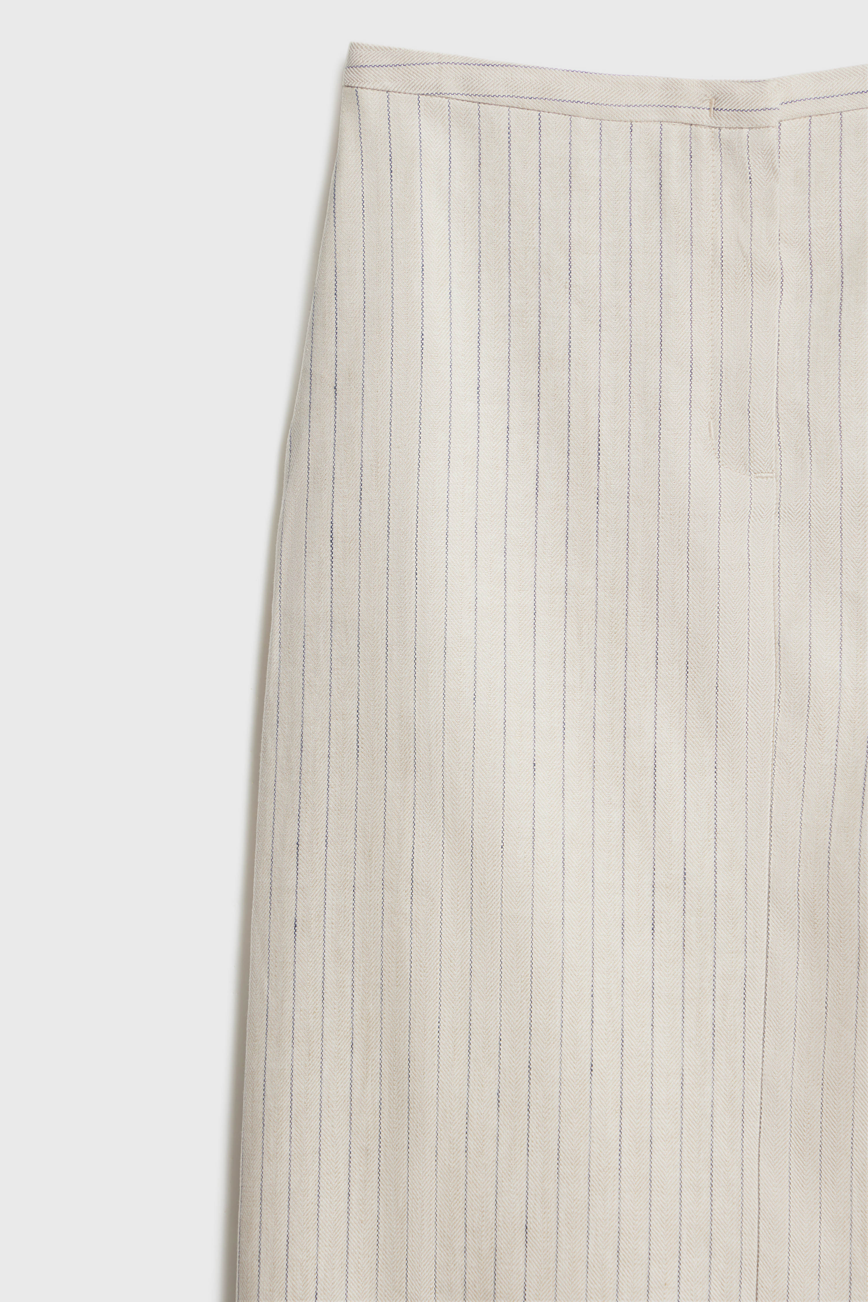 LINEN-COTTON MAXI SKIRT - Image 7