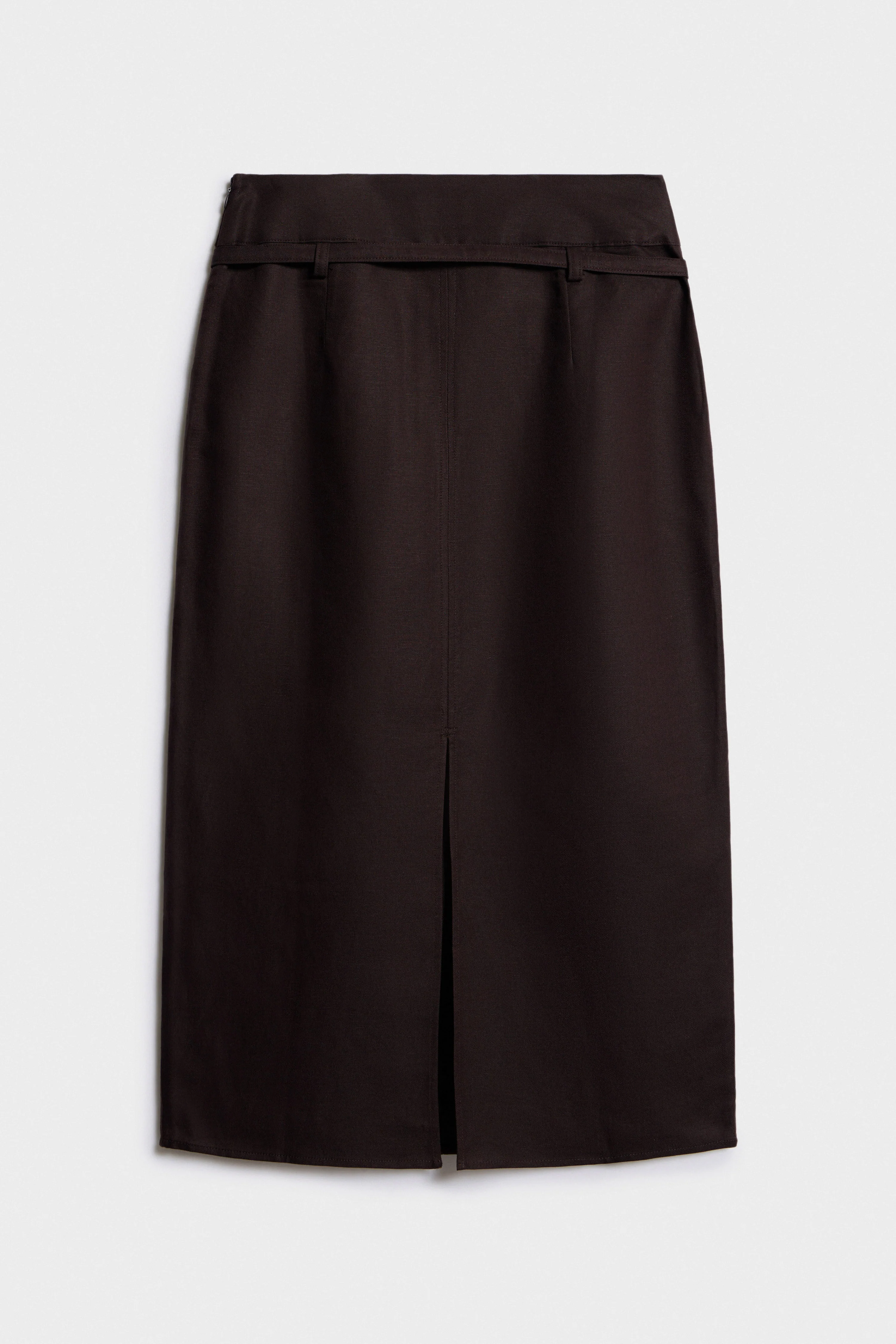 LINEN-COTTON SKIRT - Image 6