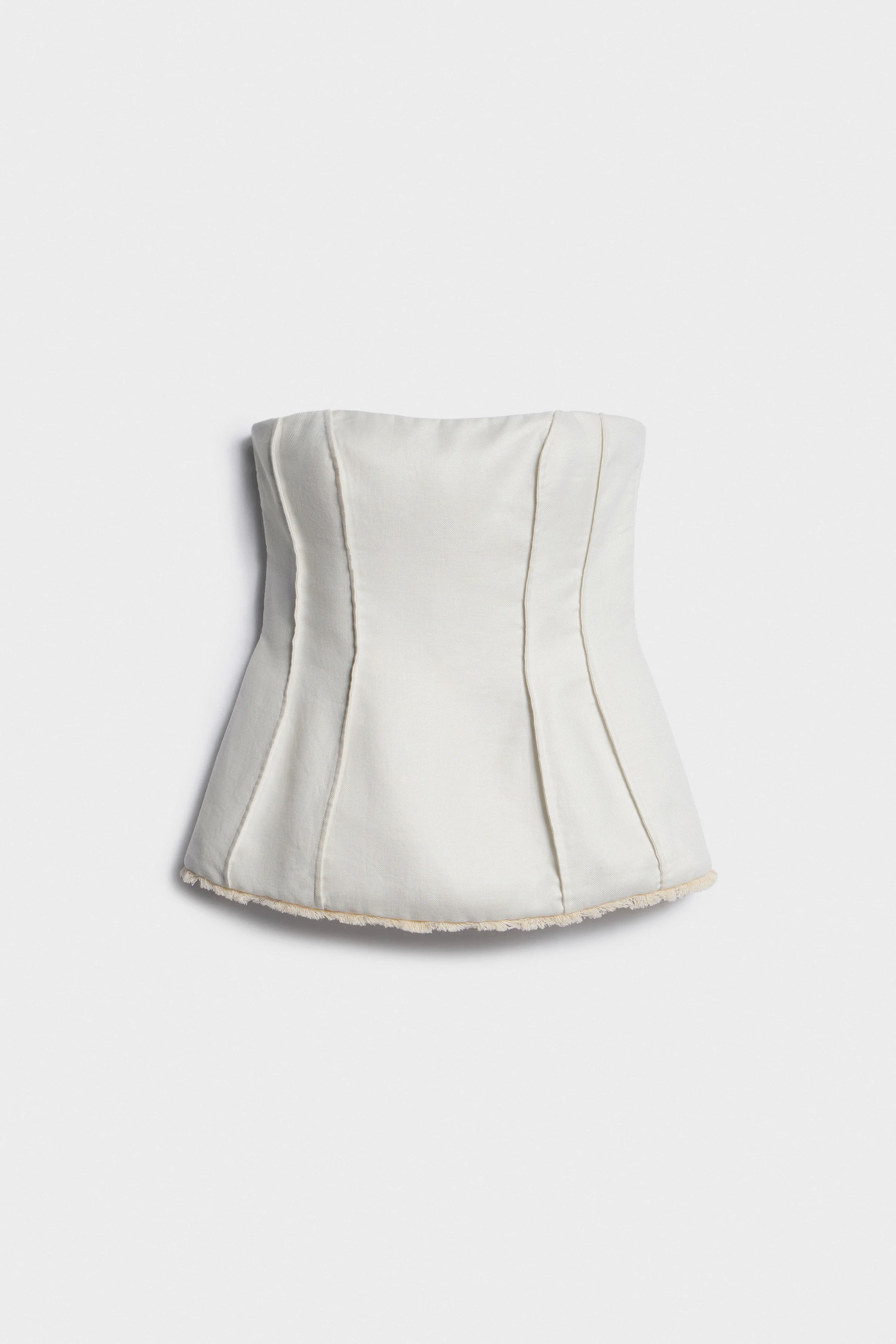 LINEN HOURGLASS TOP - Image 6