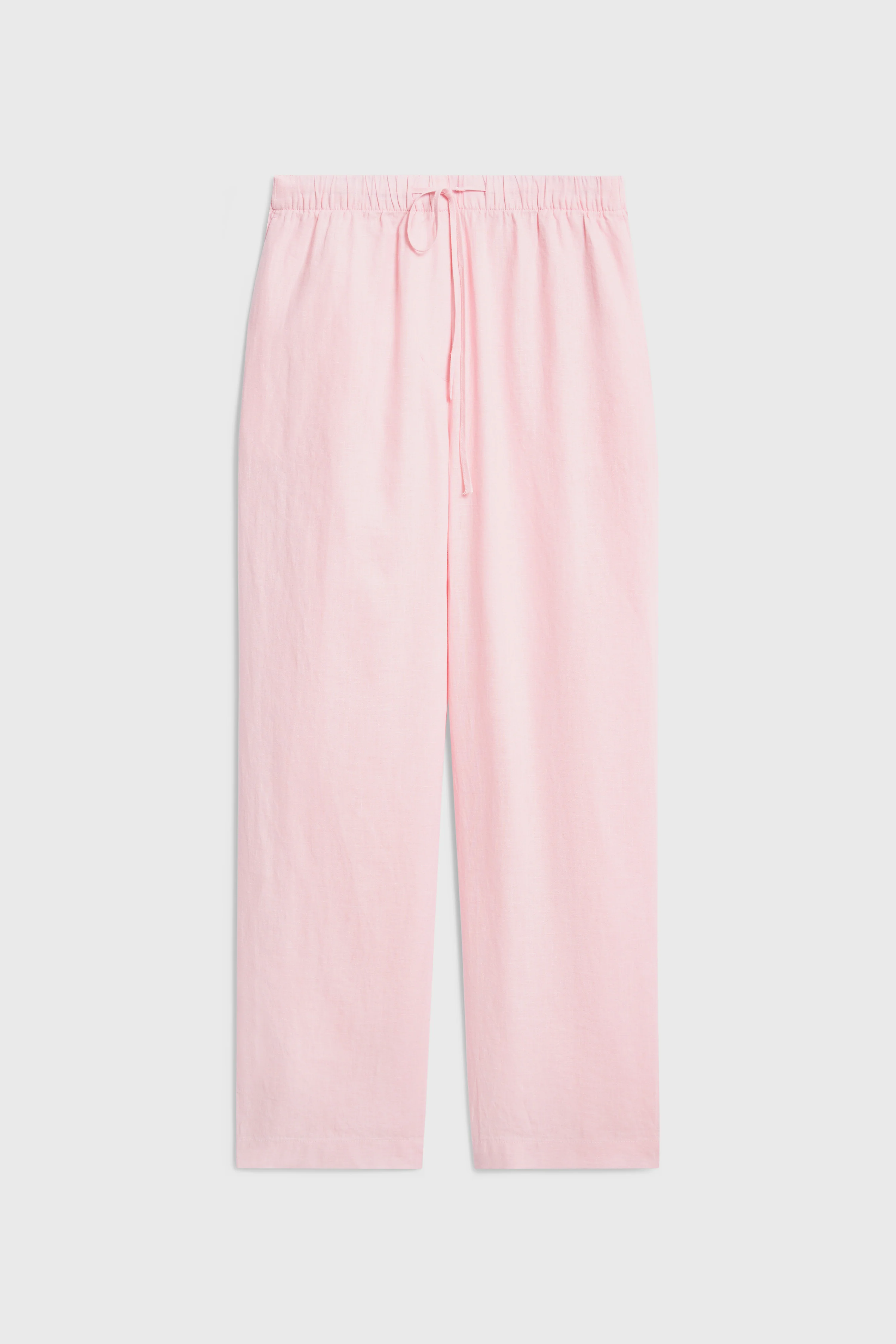 LINEN CARROT FIT TROUSERS - Image 5