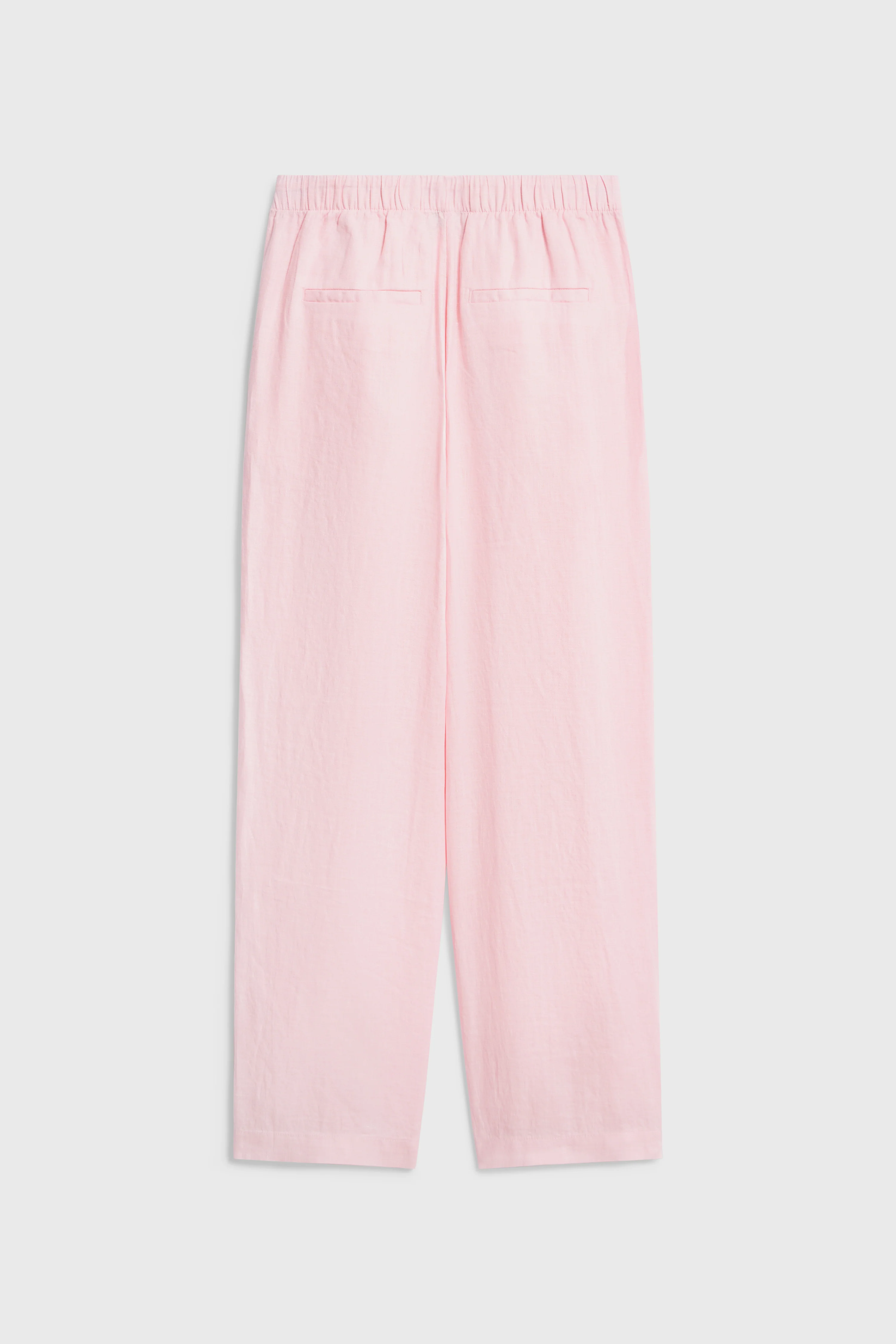 LINEN CARROT FIT TROUSERS - Image 6