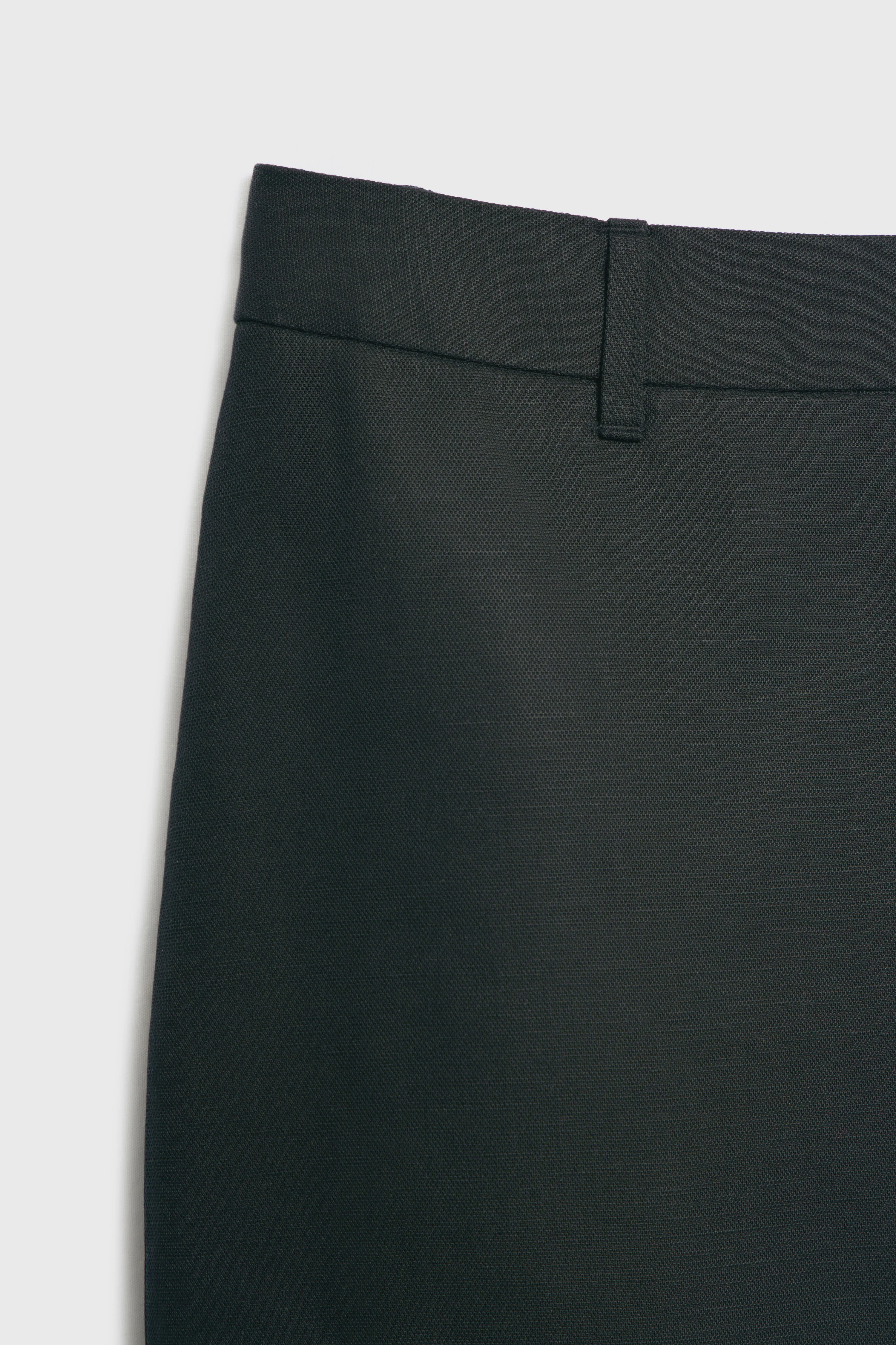 LINEN MIDI SKIRT - Image 3