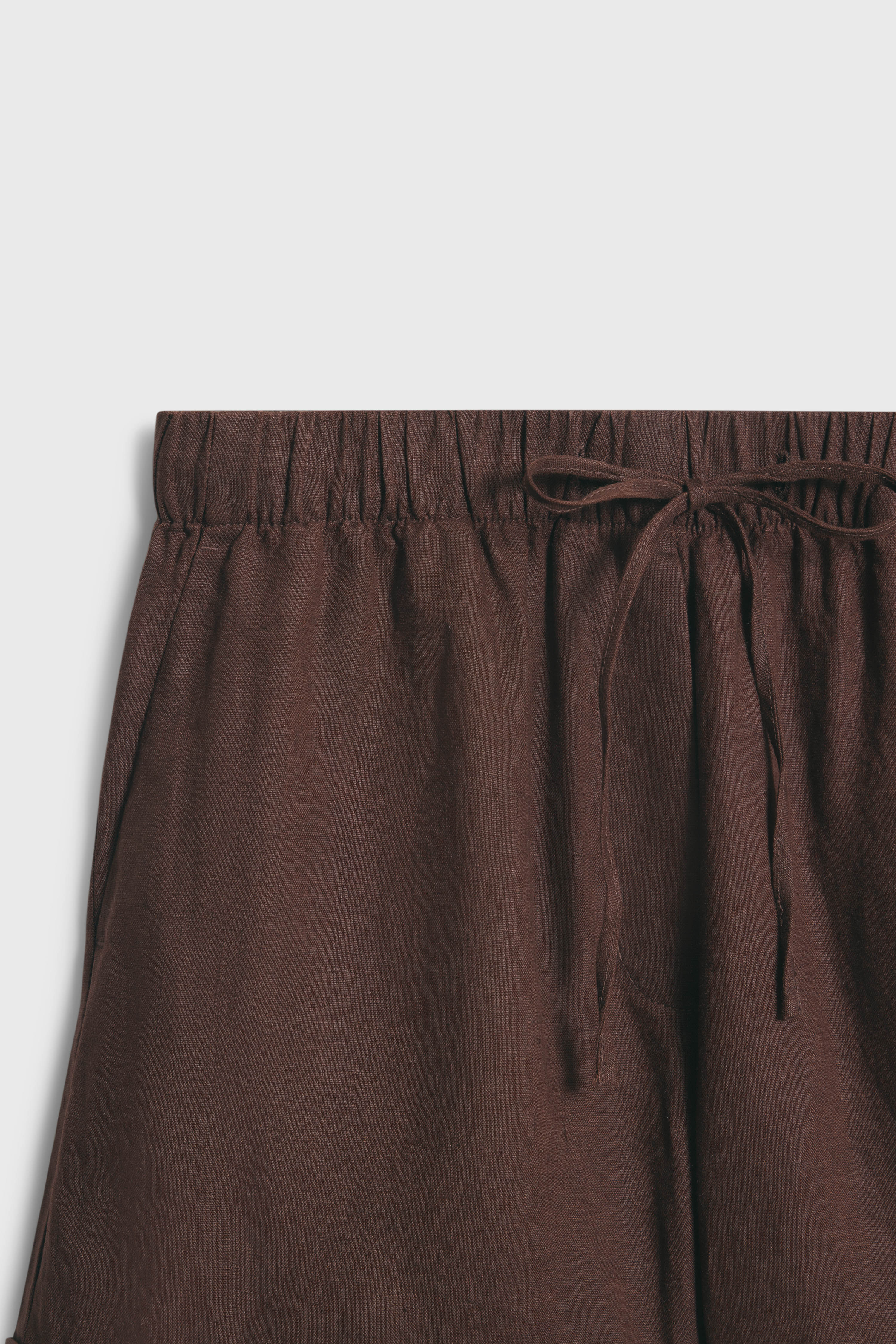 LINEN MINI SHORTS - Image 7